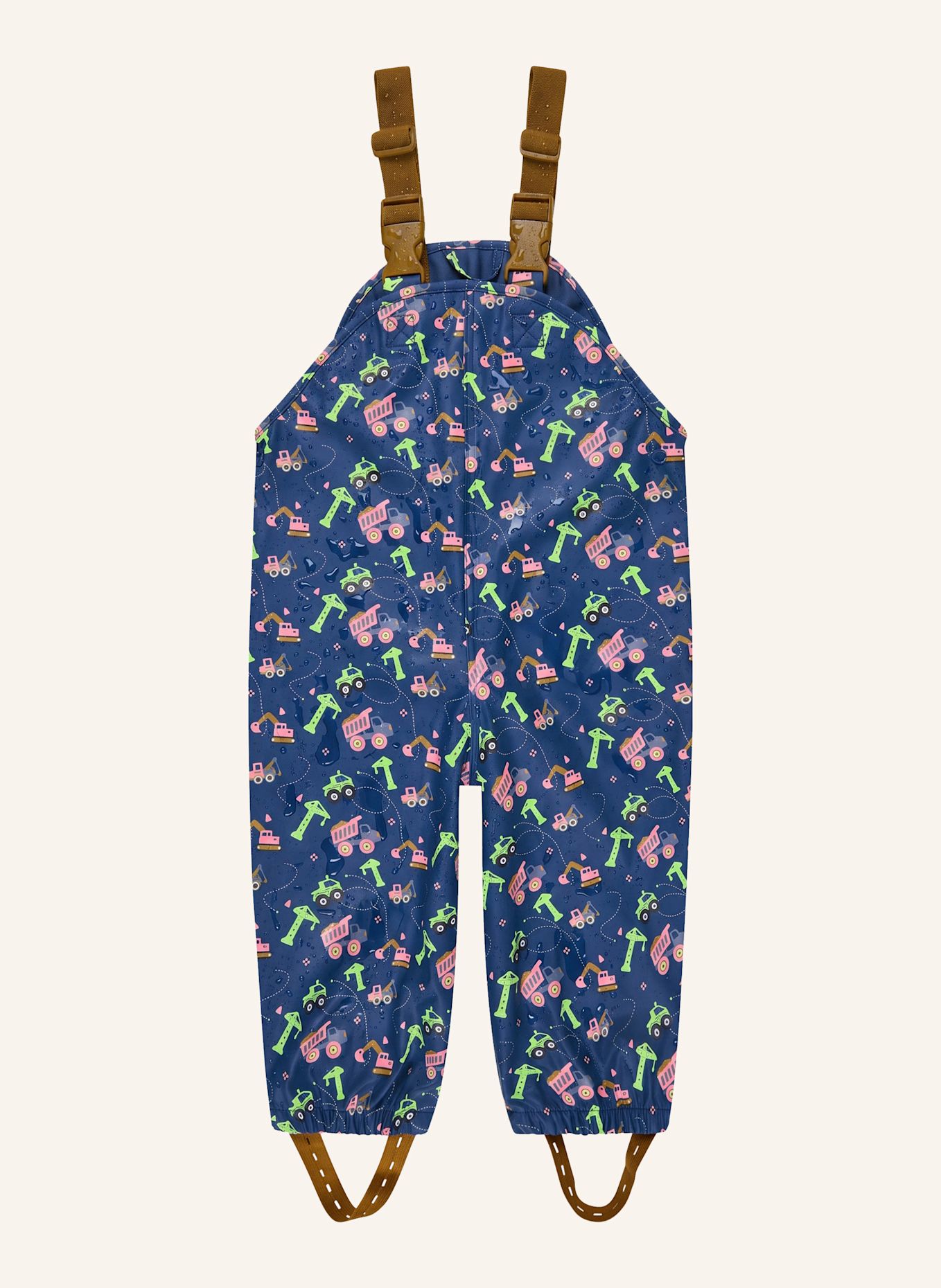 Sterntaler Farbwechsel Regenhose Baustelle: BLAU