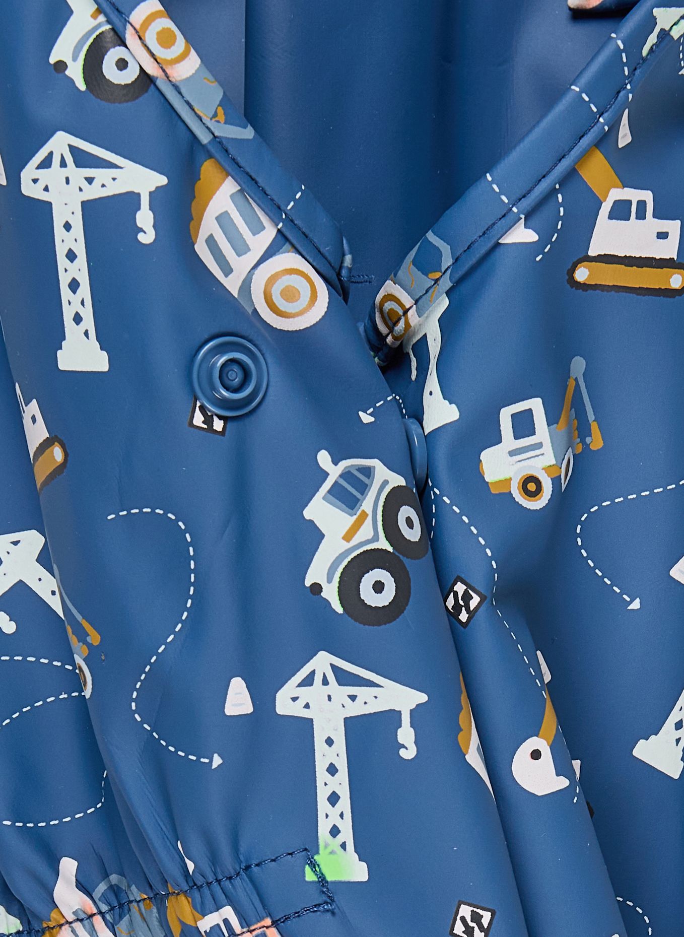 Sterntaler Farbwechsel Regenhose Baustelle: BLAU