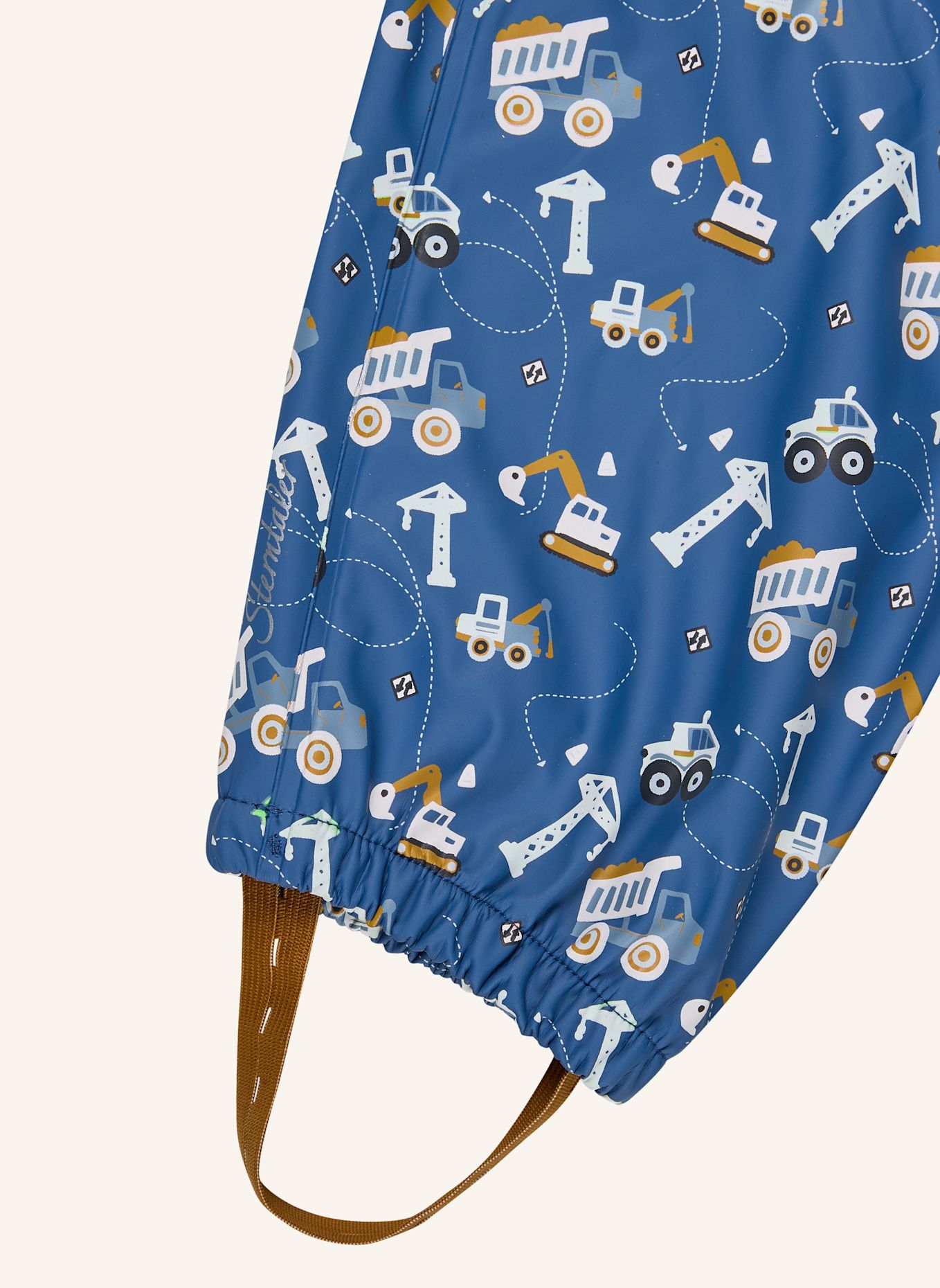 Sterntaler Farbwechsel Regenhose Baustelle: BLAU