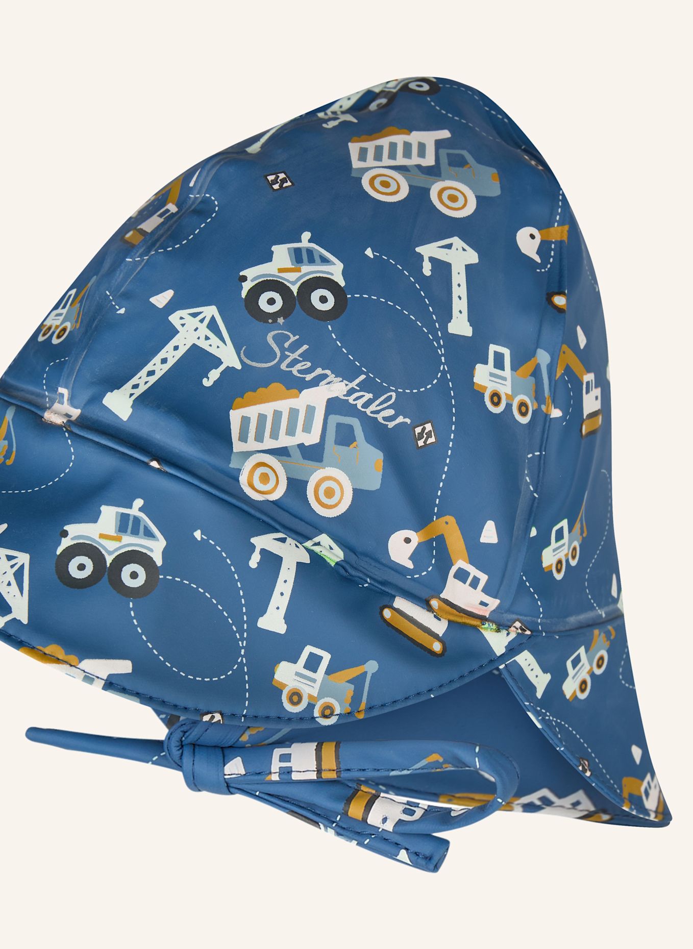 Sterntaler Farbwechsel Regenhut Baustelle: BLAU