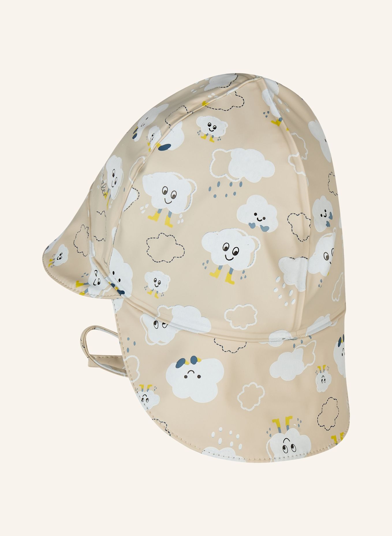 Sterntaler Farbwechsel Regenhut Wolken: BEIGE