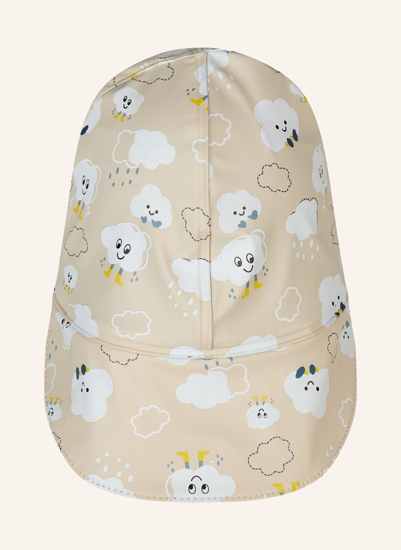 Sterntaler Farbwechsel Regenhut Wolken: BEIGE