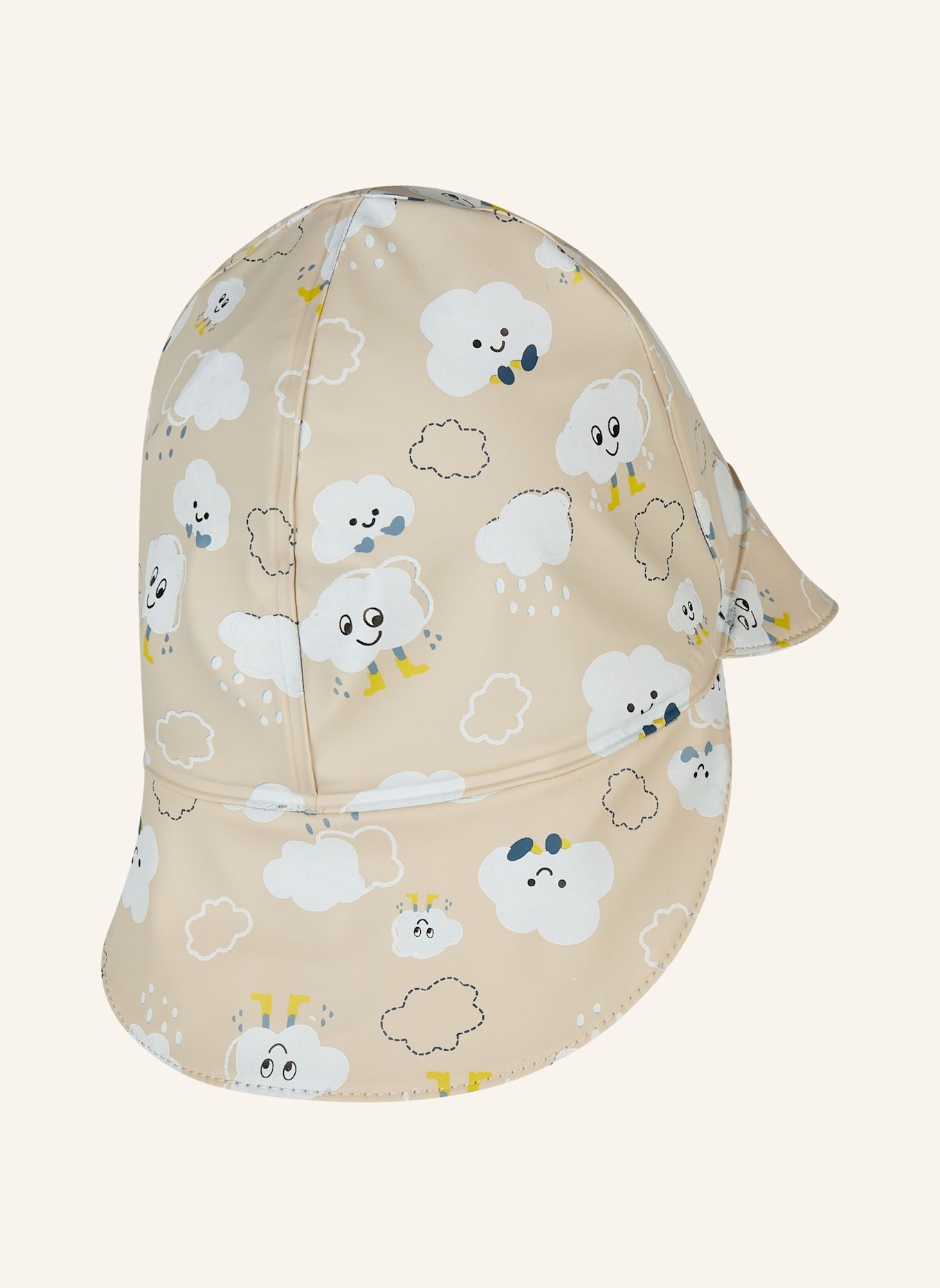 Sterntaler Farbwechsel Regenhut Wolken: BEIGE