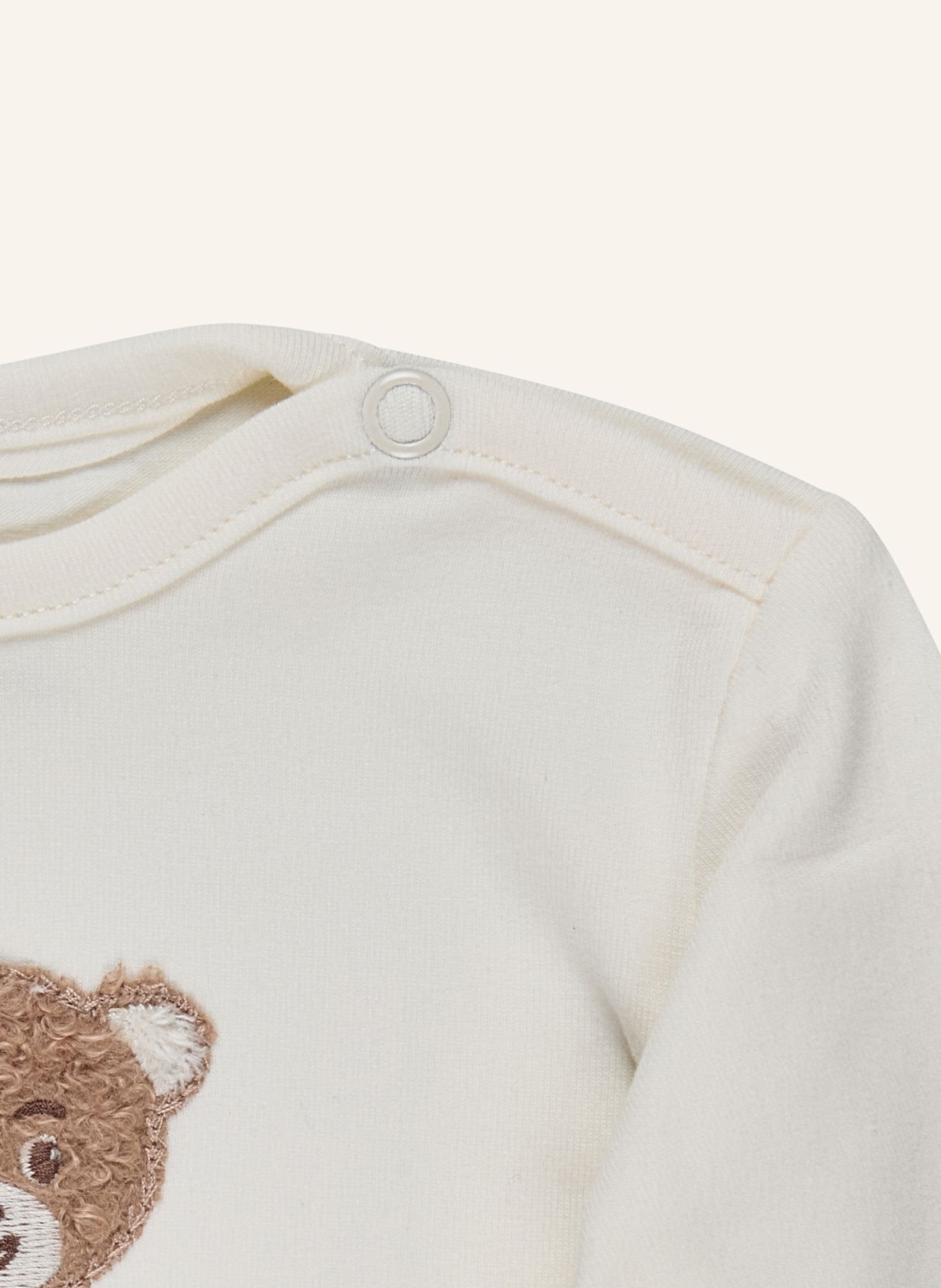 Sterntaler Langarmshirt Bär: BEIGE