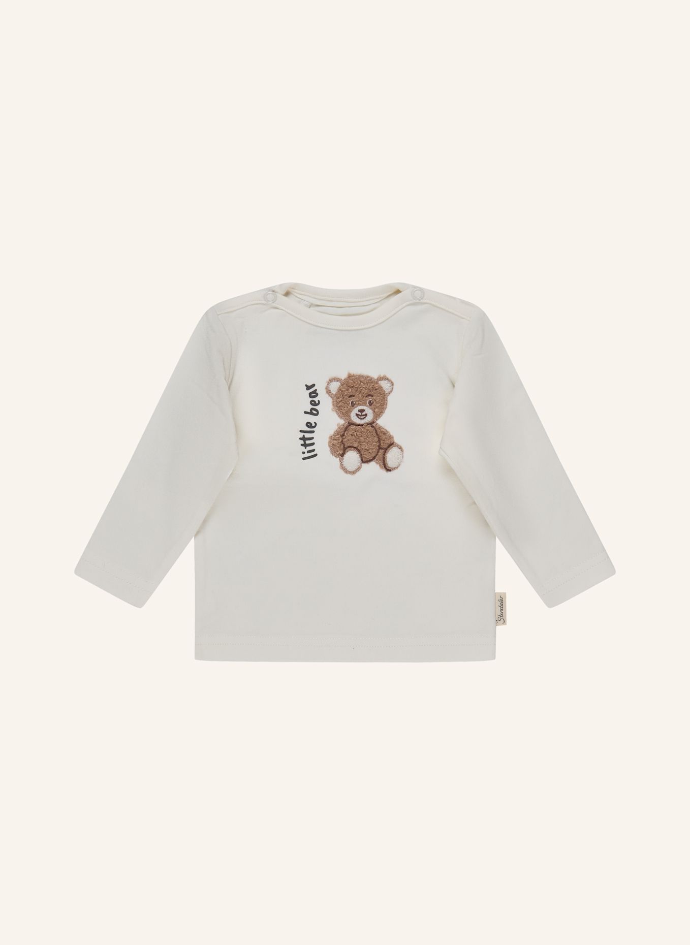 Sterntaler Langarmshirt Bär: BEIGE