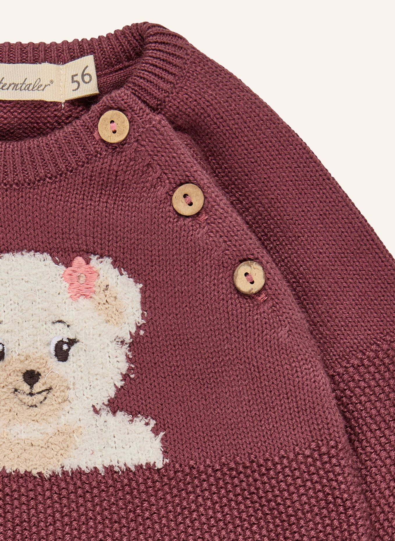 Sterntaler Strickoverall Bär: ROSA