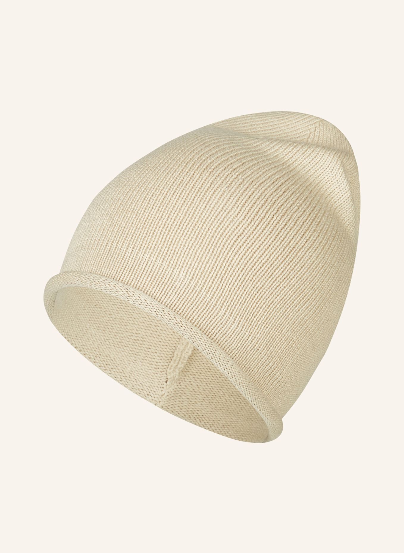 Sterntaler GOTS Strickmütze Rollrand: BEIGE