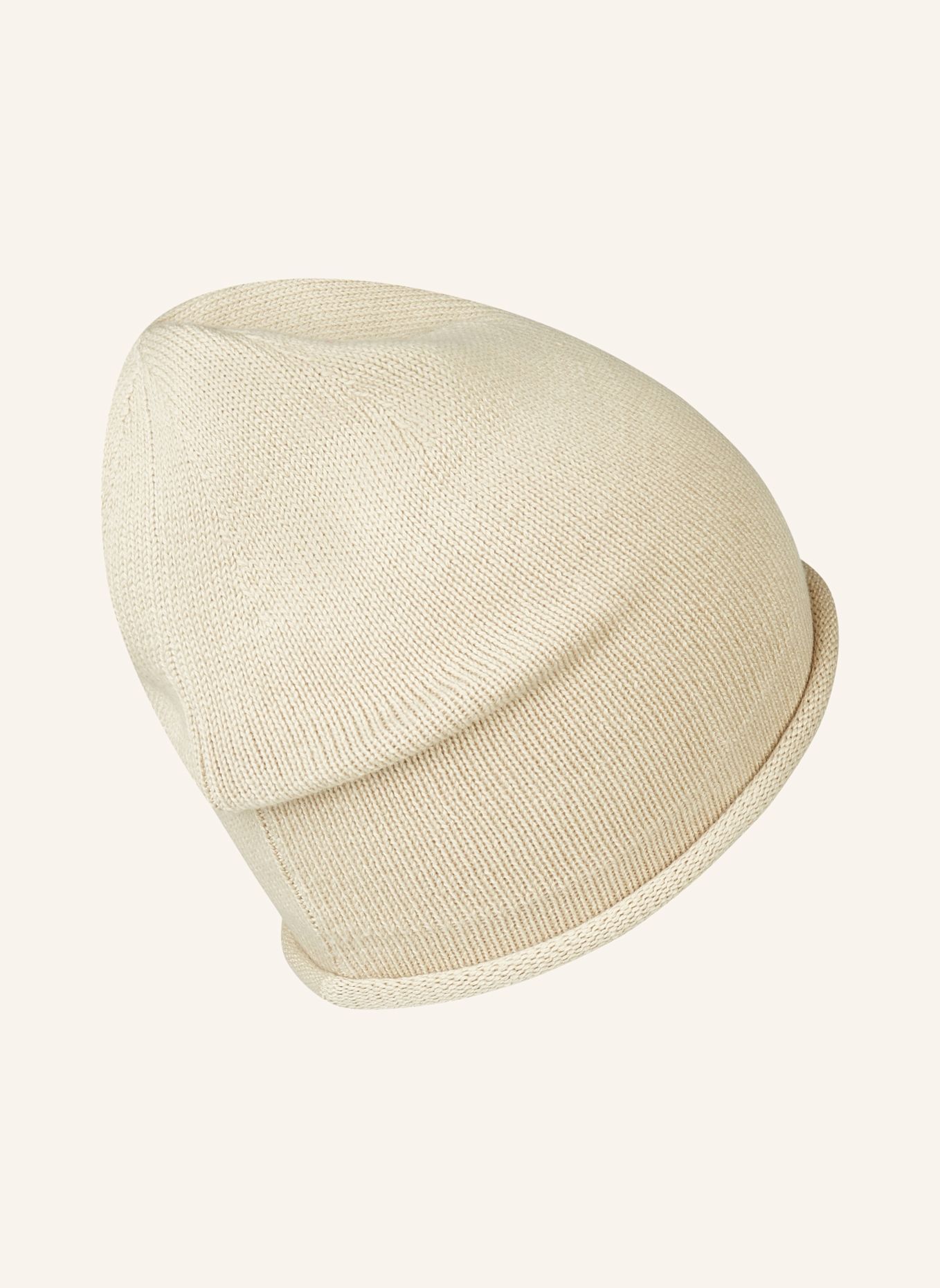 Sterntaler GOTS Strickmütze Rollrand: BEIGE