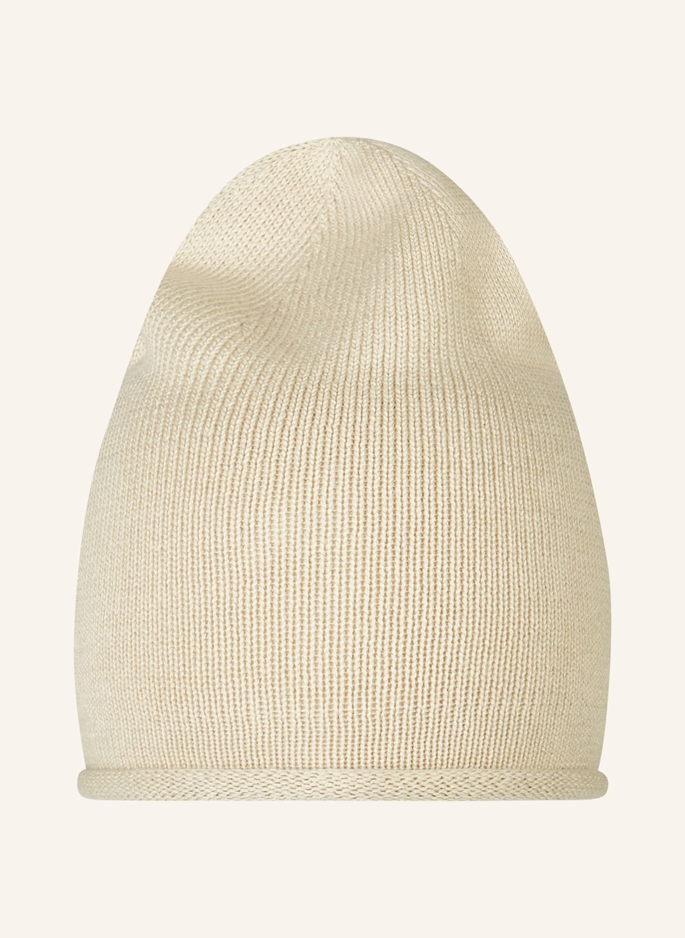 Sterntaler GOTS Strickmütze Rollrand: BEIGE