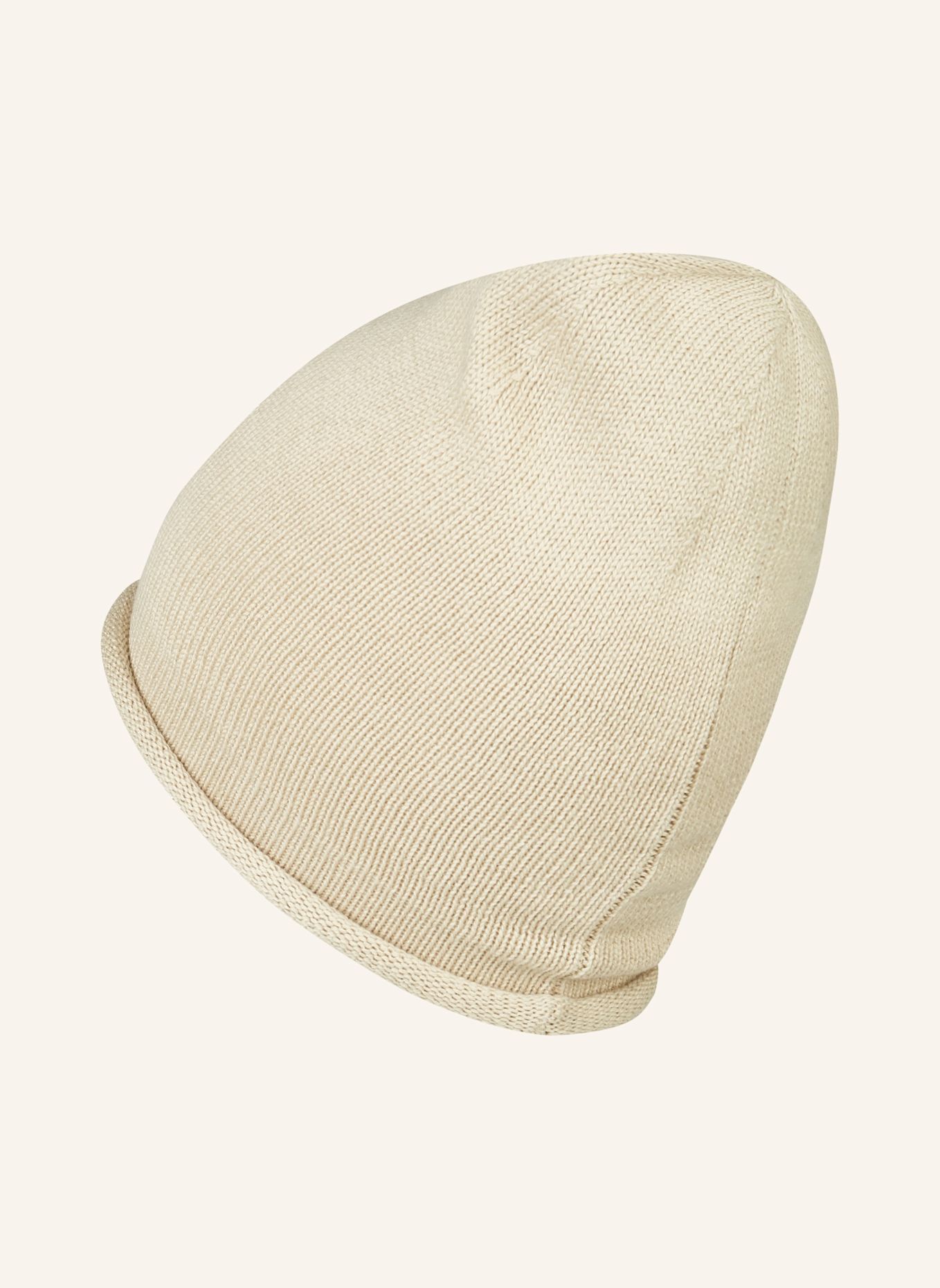 Sterntaler GOTS Strickmütze Rollrand: BEIGE