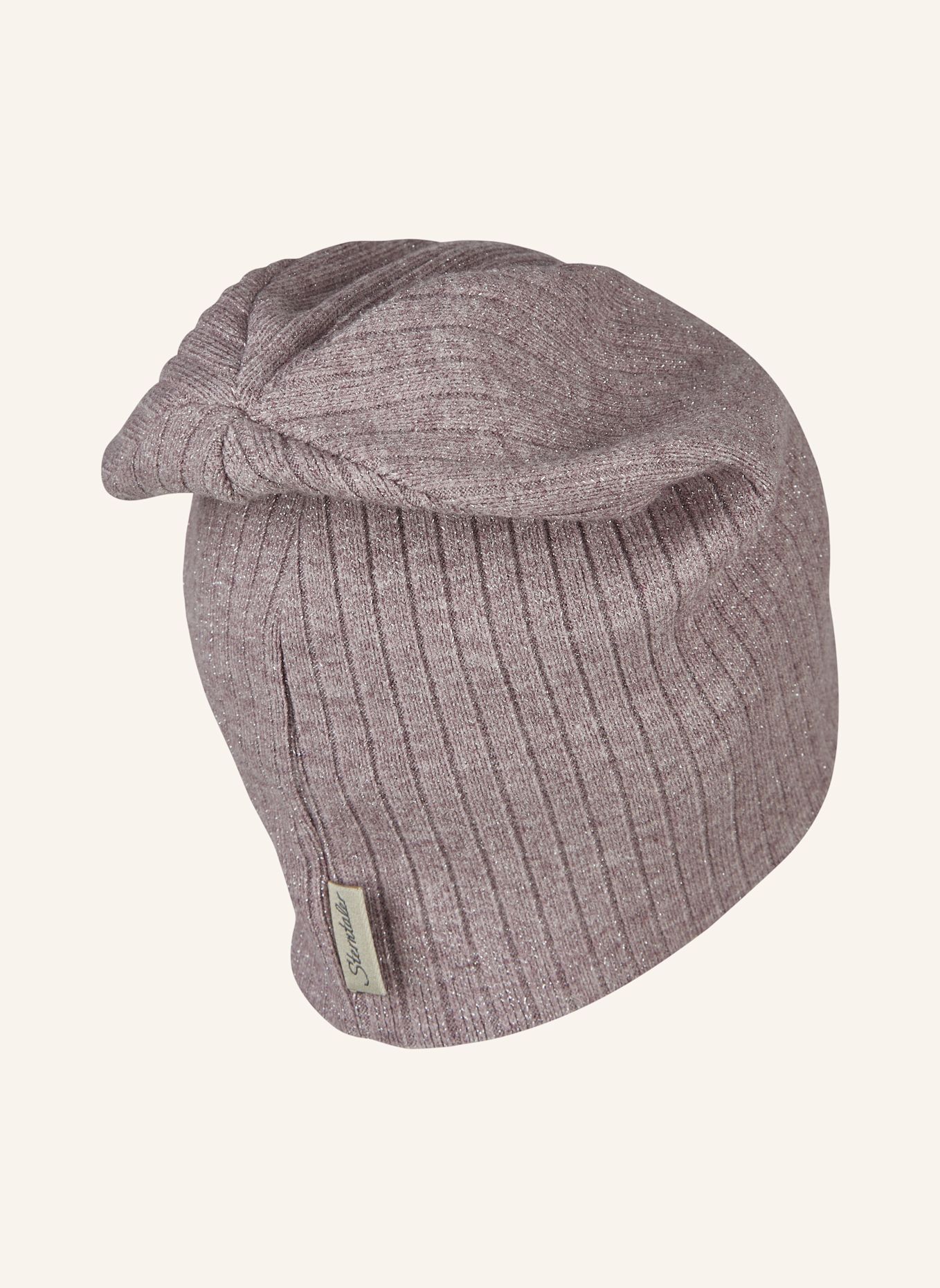 Sterntaler Beanie Glitzer: LILA