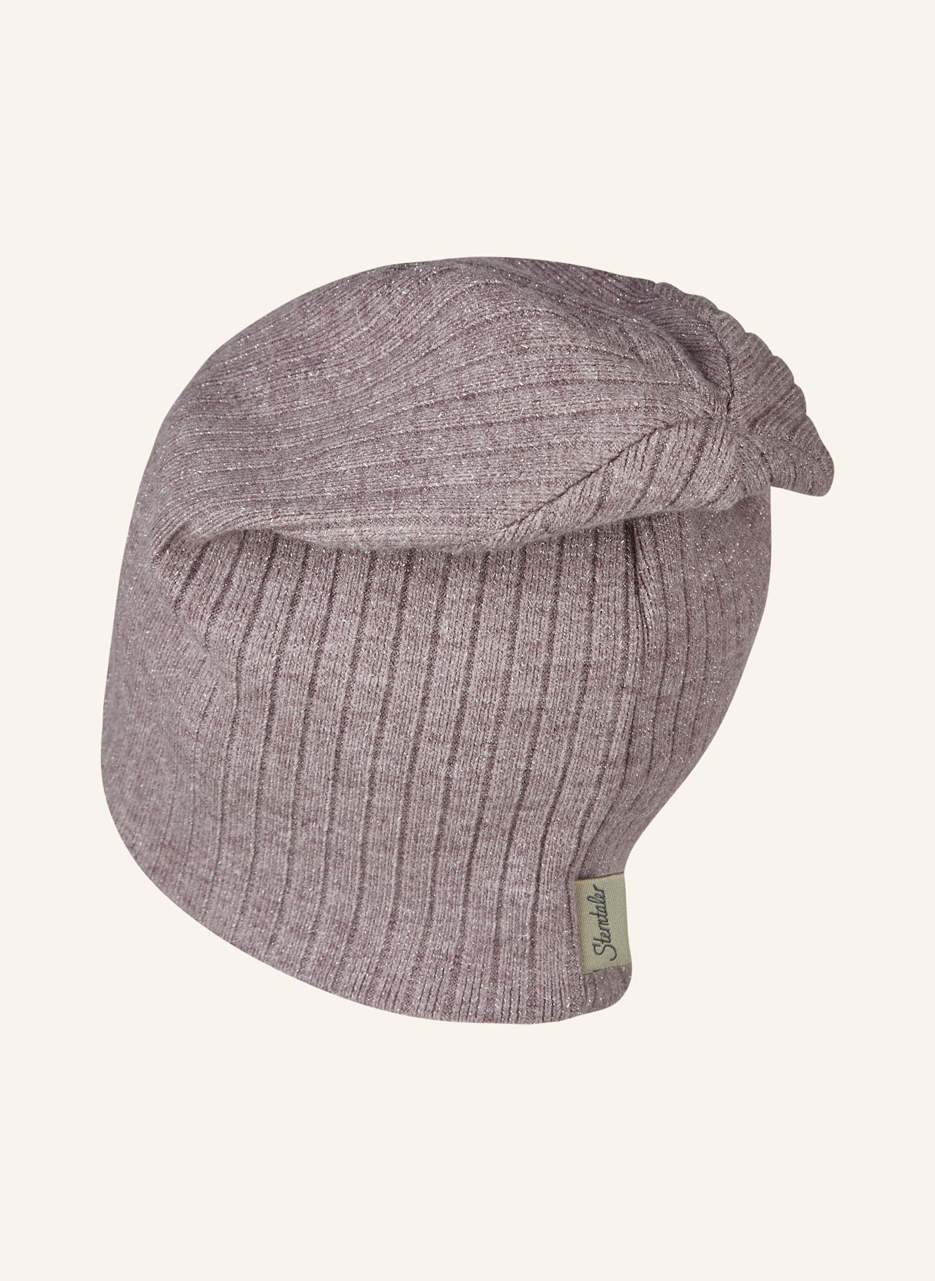 Sterntaler Beanie Glitzer: LILA