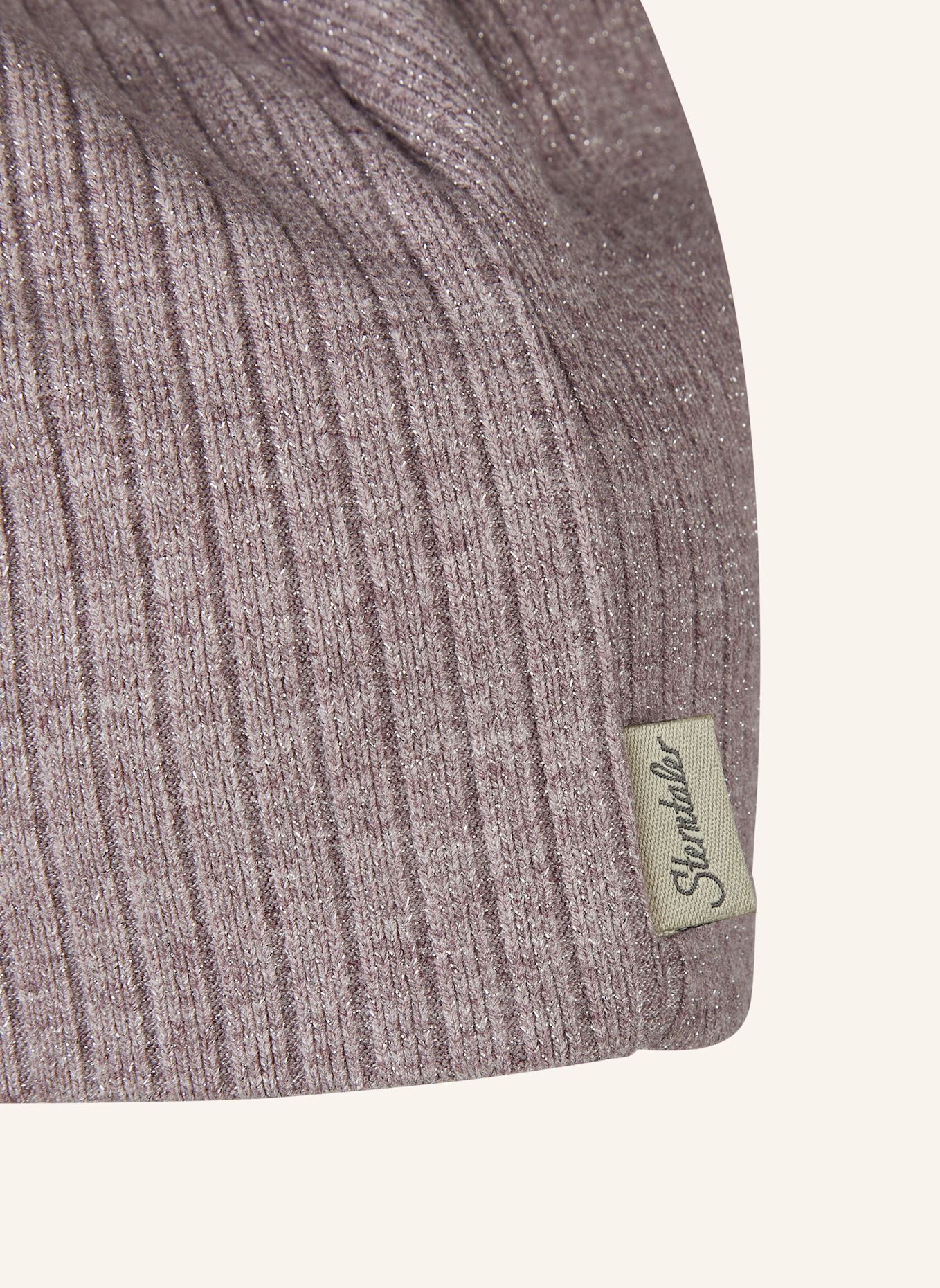 Sterntaler Beanie Glitzer: LILA
