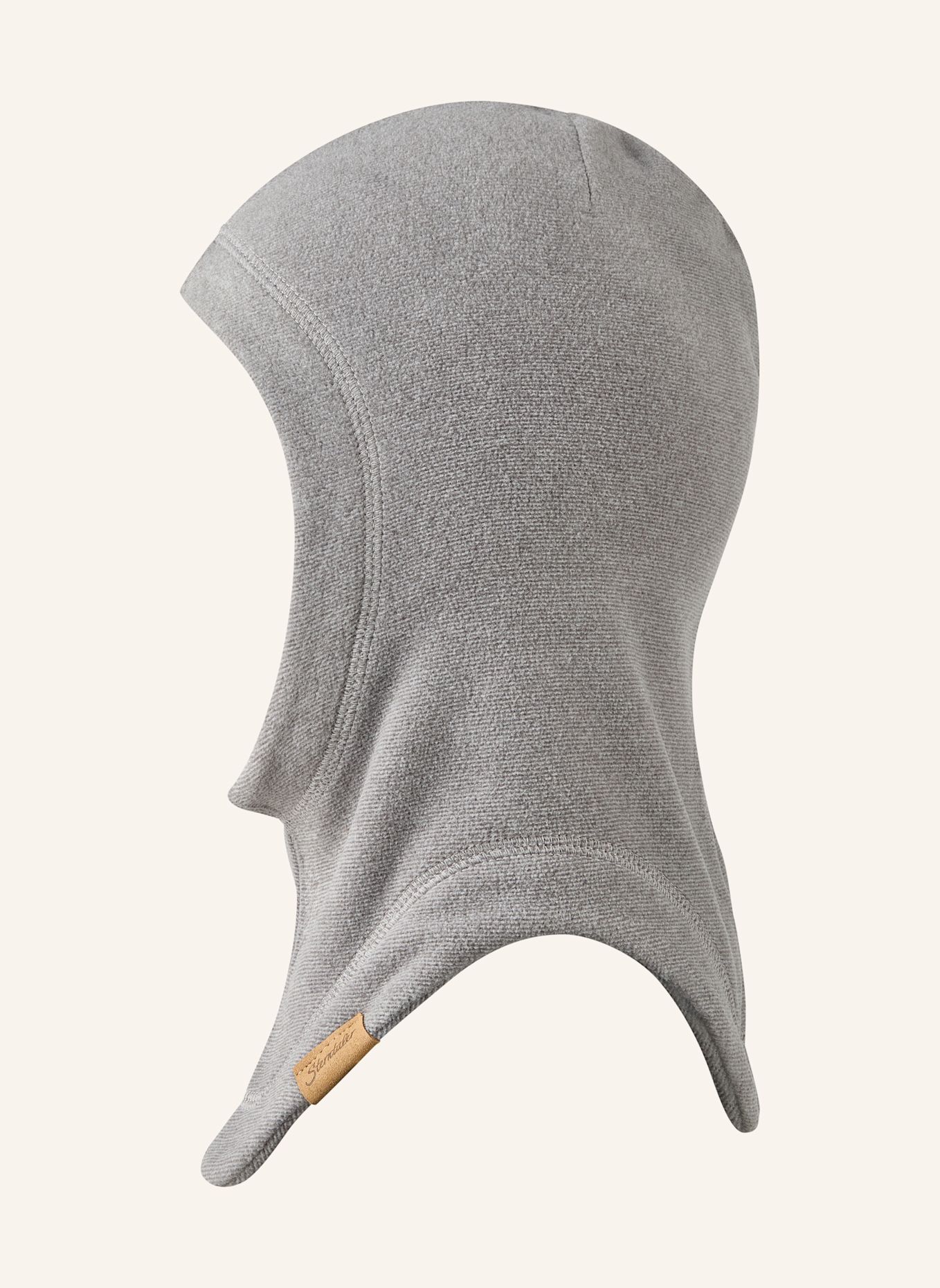 Sterntaler Schalmütze uni: BLAUGRAU
