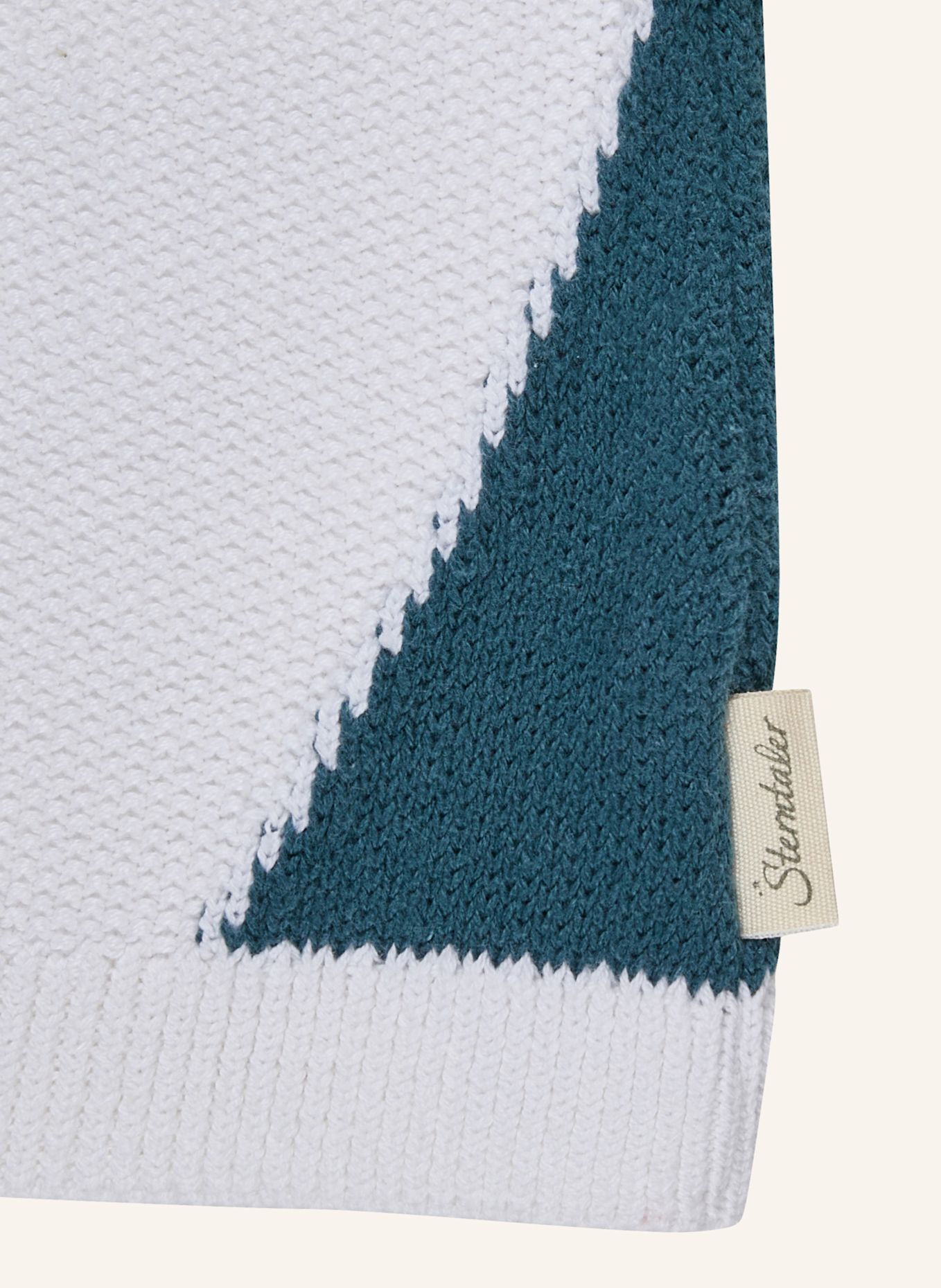 Sterntaler Strickpullover colorblocking: GRÜN