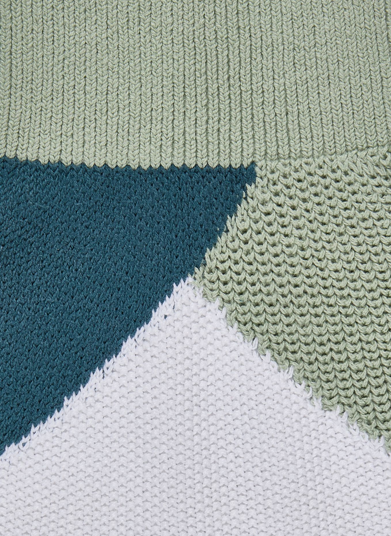 Sterntaler Strickhose colorblocking: GRÜN