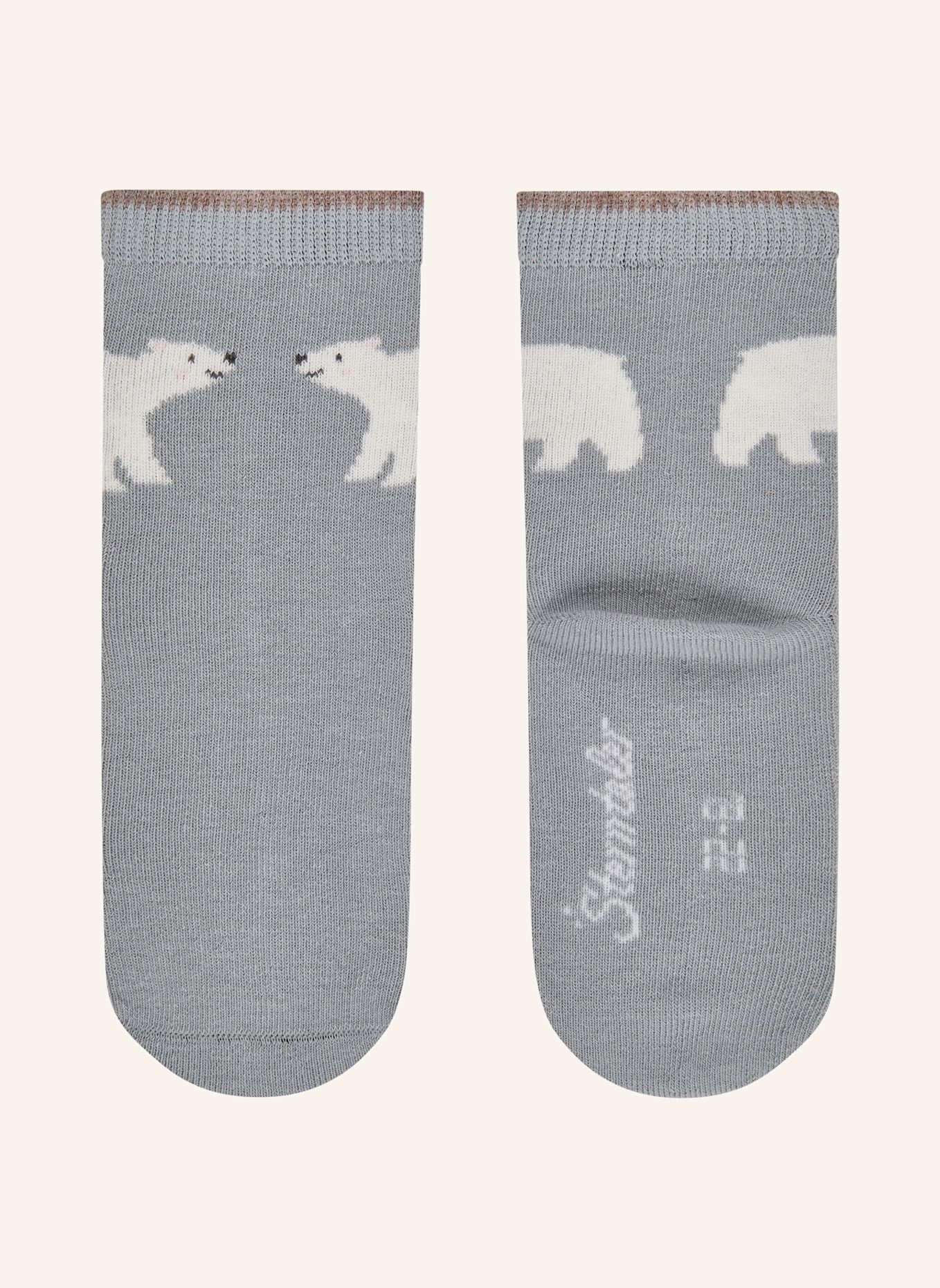 Sterntaler Socken 4er-Pack Eisbär: BEIGE