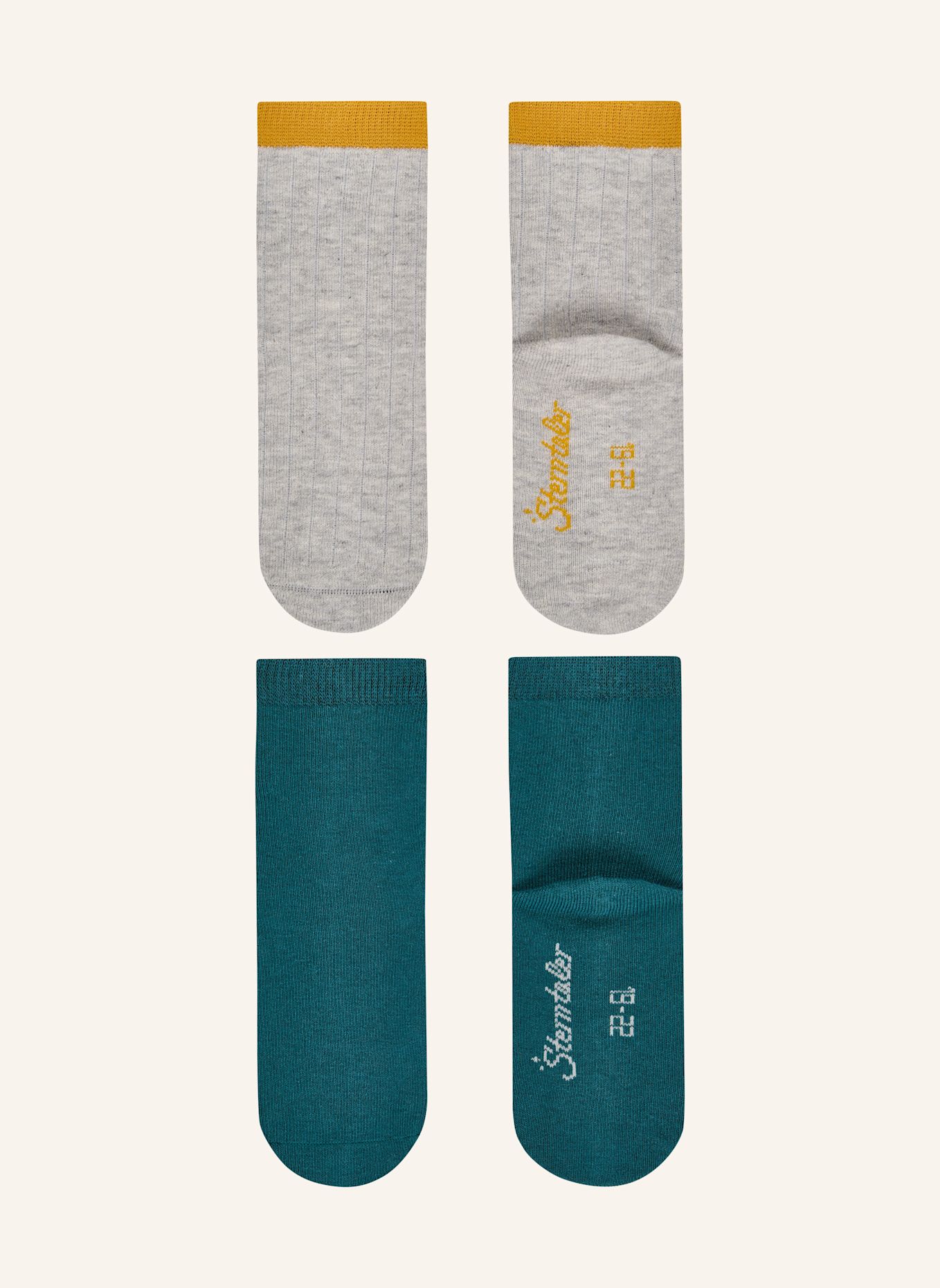 Sterntaler Socken 6er-Pack Ringel: SILBER