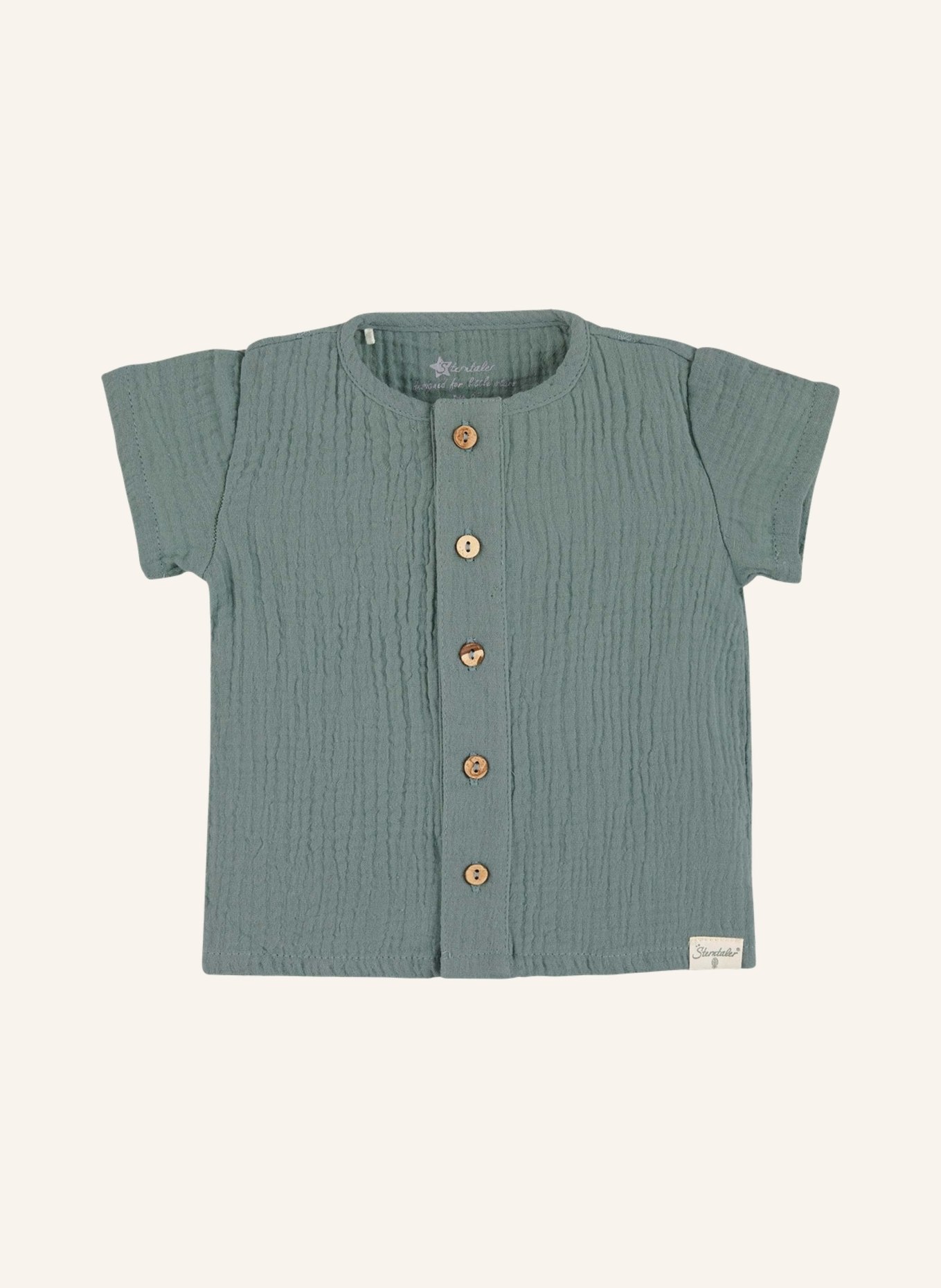 Sterntaler Set Shirt mit kurzer Hose, Farbe: DUNKELGRÜN (Bild 2)