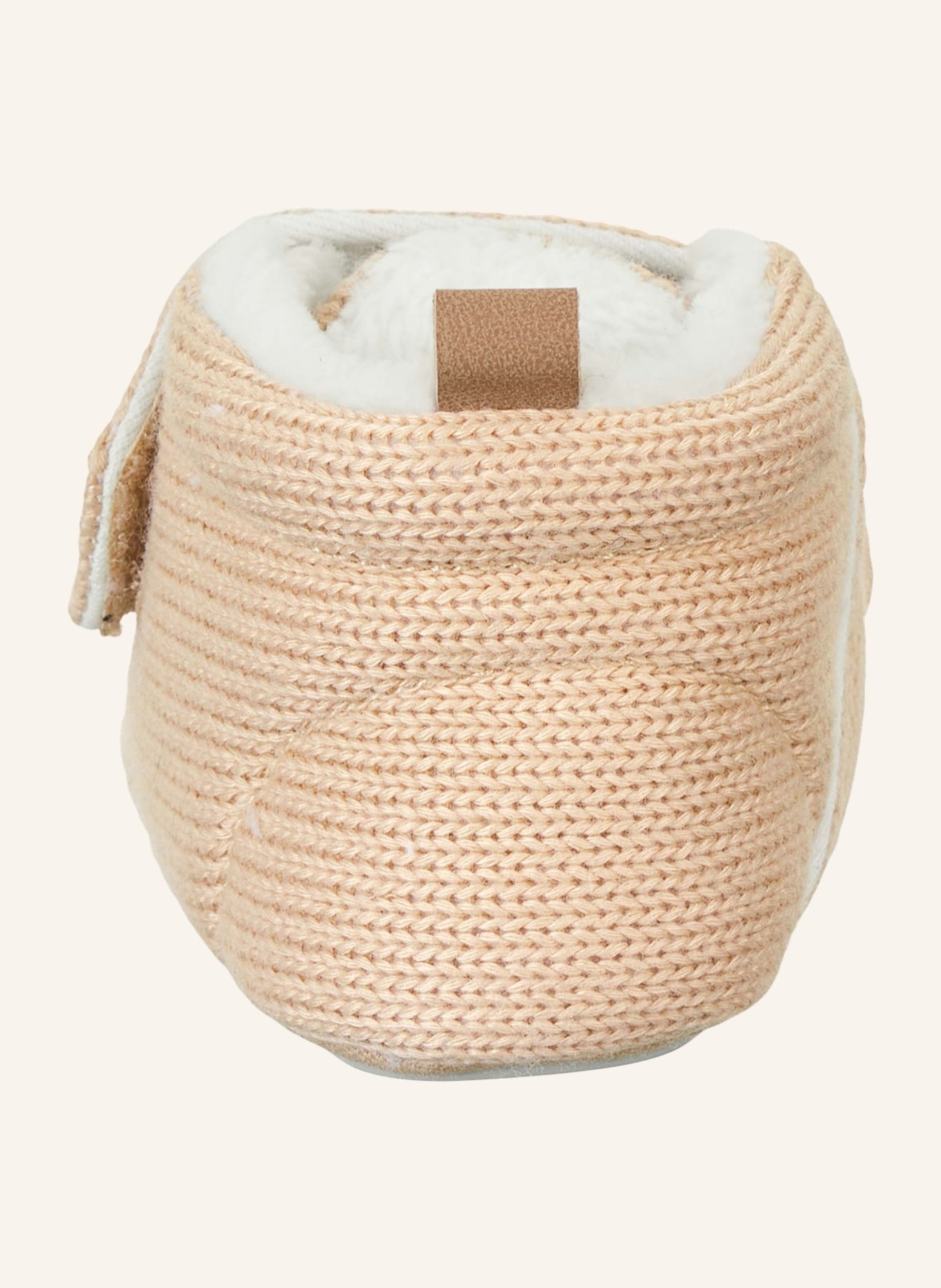 Sterntaler Babykrabbelschuh Strick: BEIGE