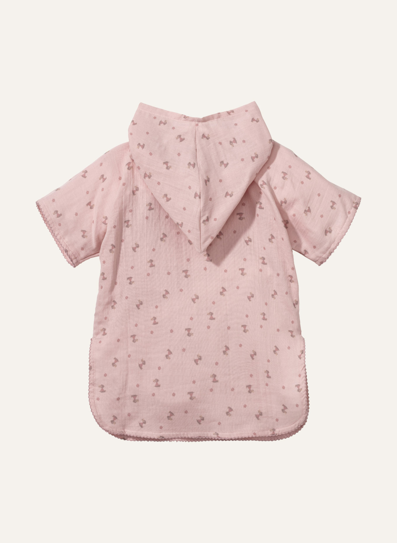 Sterntaler Musselin Poncho Emmi Girl: HELLROSA