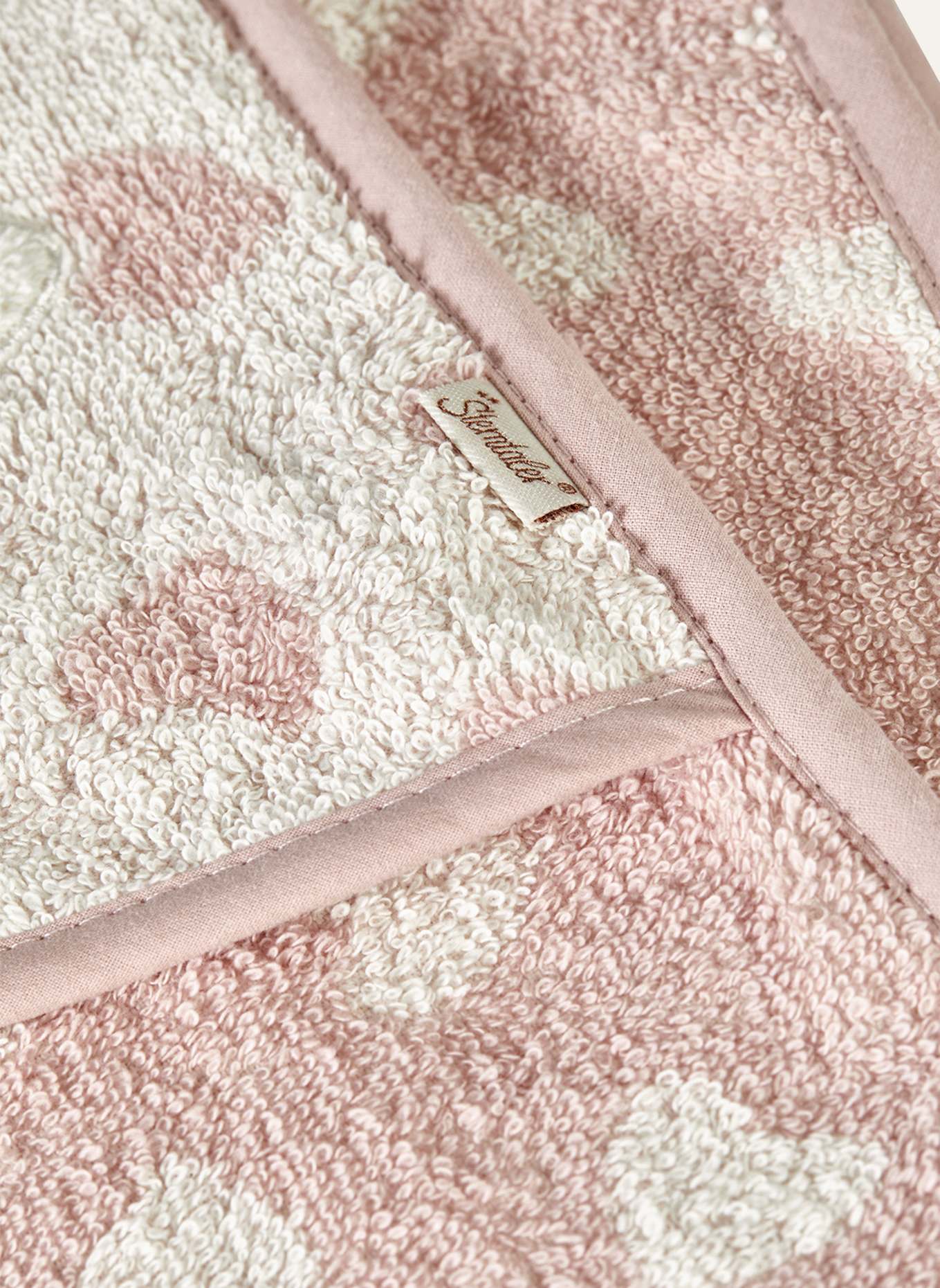 Sterntaler Kapuzenbadetuch 100 x 100 cm Emmi Girl: HELLROSA