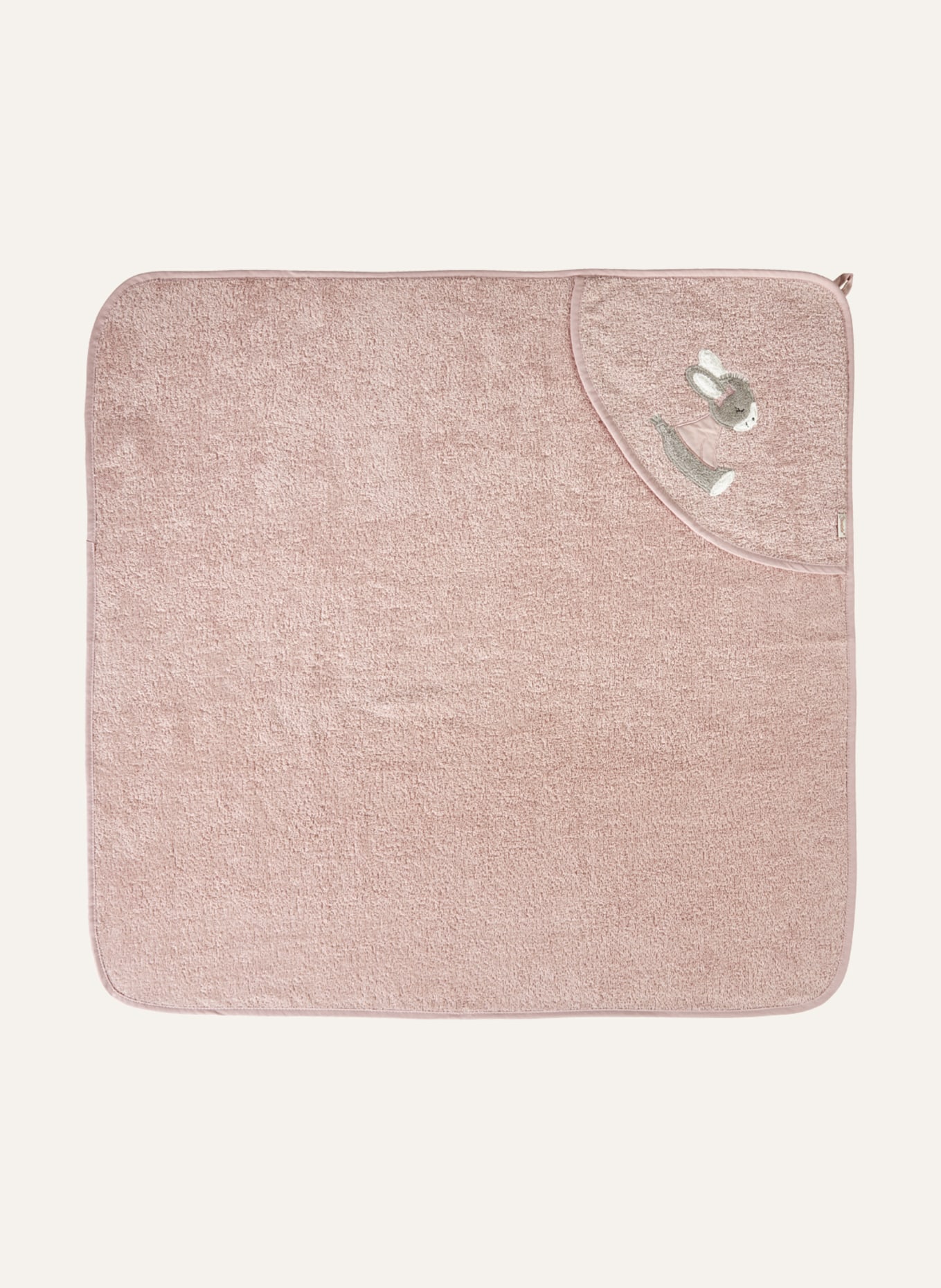 Sterntaler Kapuzenbadetuch 80 x 80 cm EMMI GIRL: HELLROSA