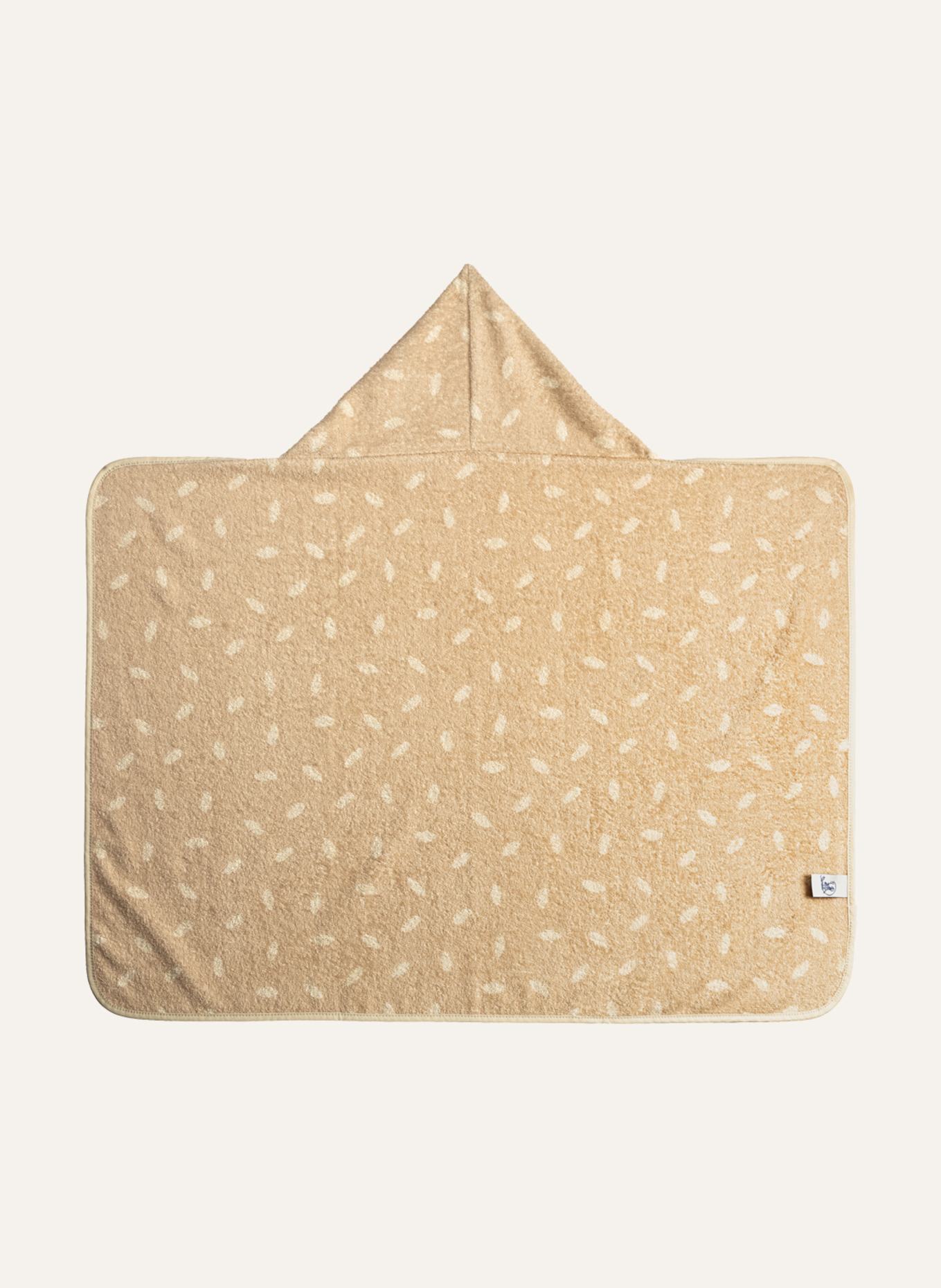 Sterntaler Kapuzenbadetuch 100 x 70 cm Edda: BEIGE