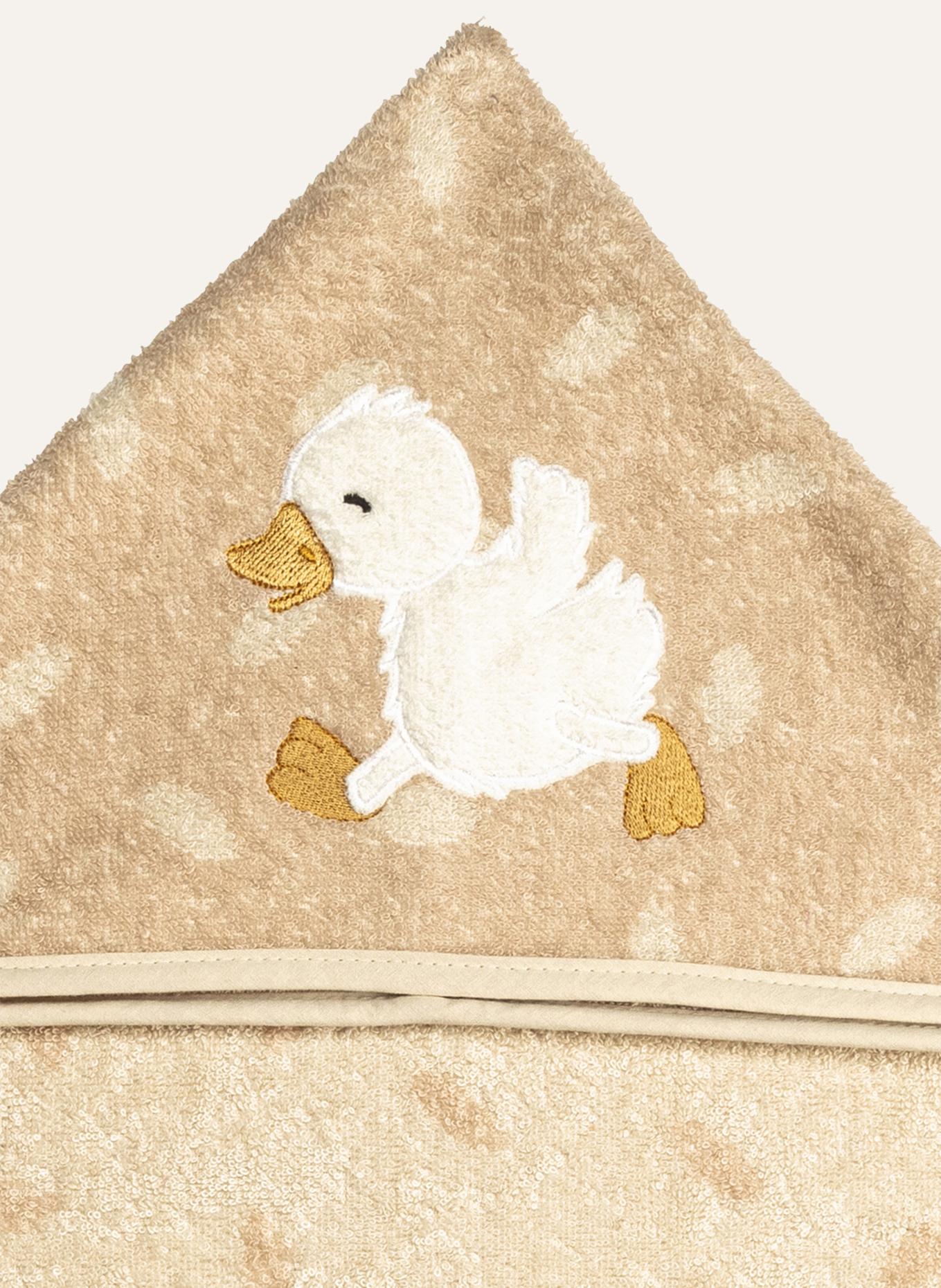 Sterntaler Kapuzenbadetuch 100 x 70 cm Edda: BEIGE