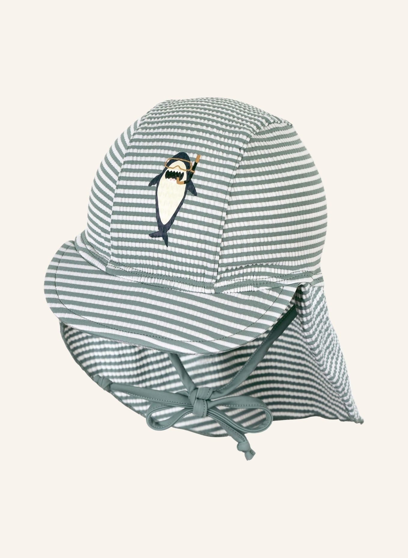 Sterntaler Schirmmütze mit Nackenschutz, HAI, Farbe: DUNKELGRÜN (Bild 1)