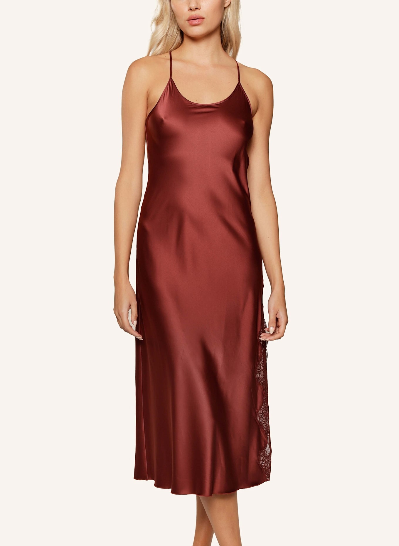 LINGADORE Kleid - Lang: ROT