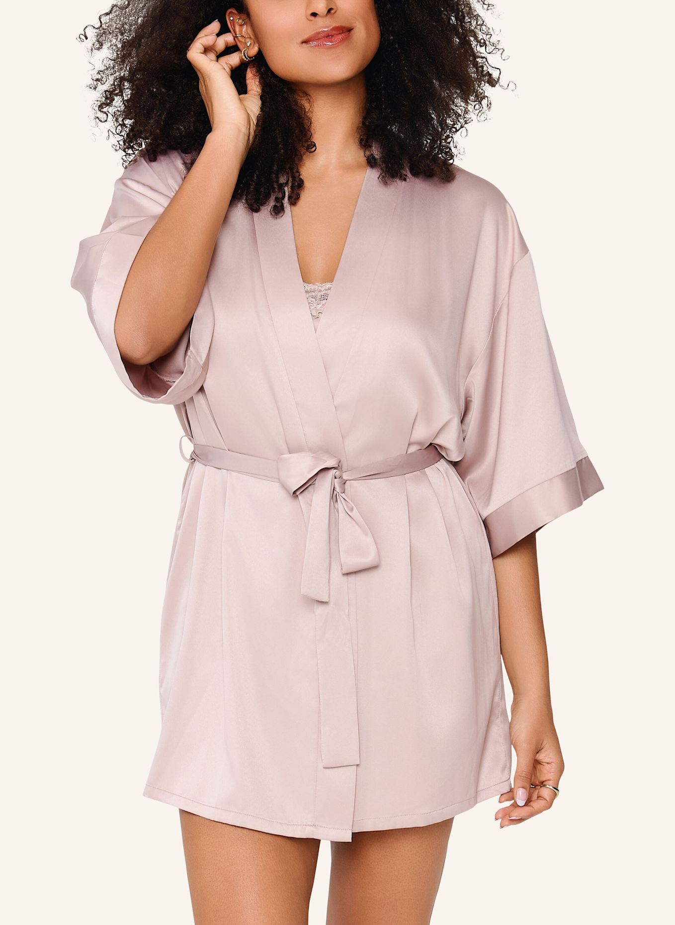 LINGADORE DAILY Kimono: GRAU