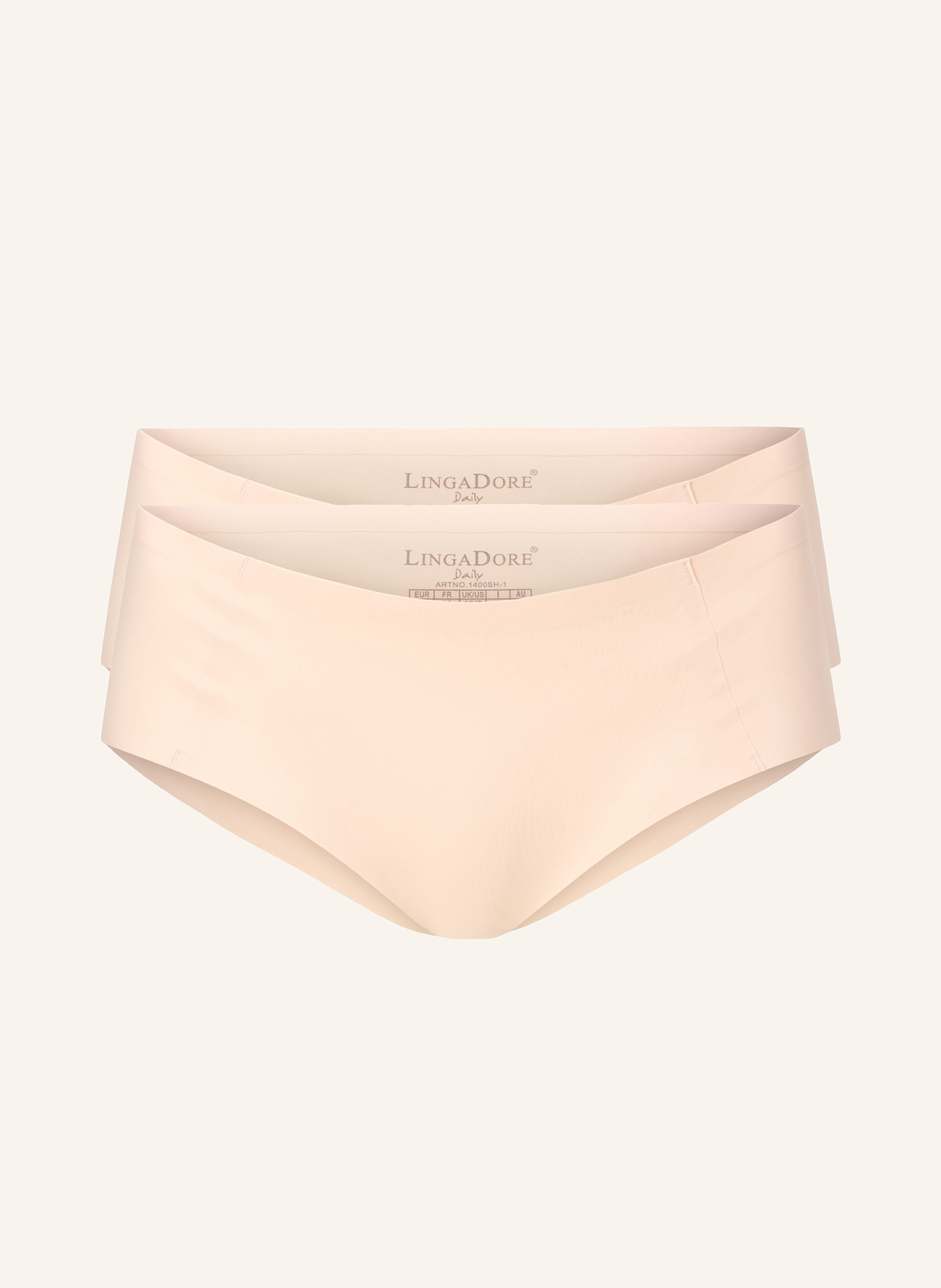 LINGADORE DAILY 2-pack Hipster: ORANGE