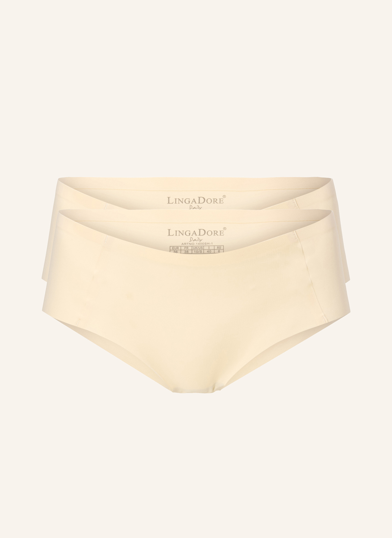 LINGADORE DAILY 2-pack Hipster: WEISS