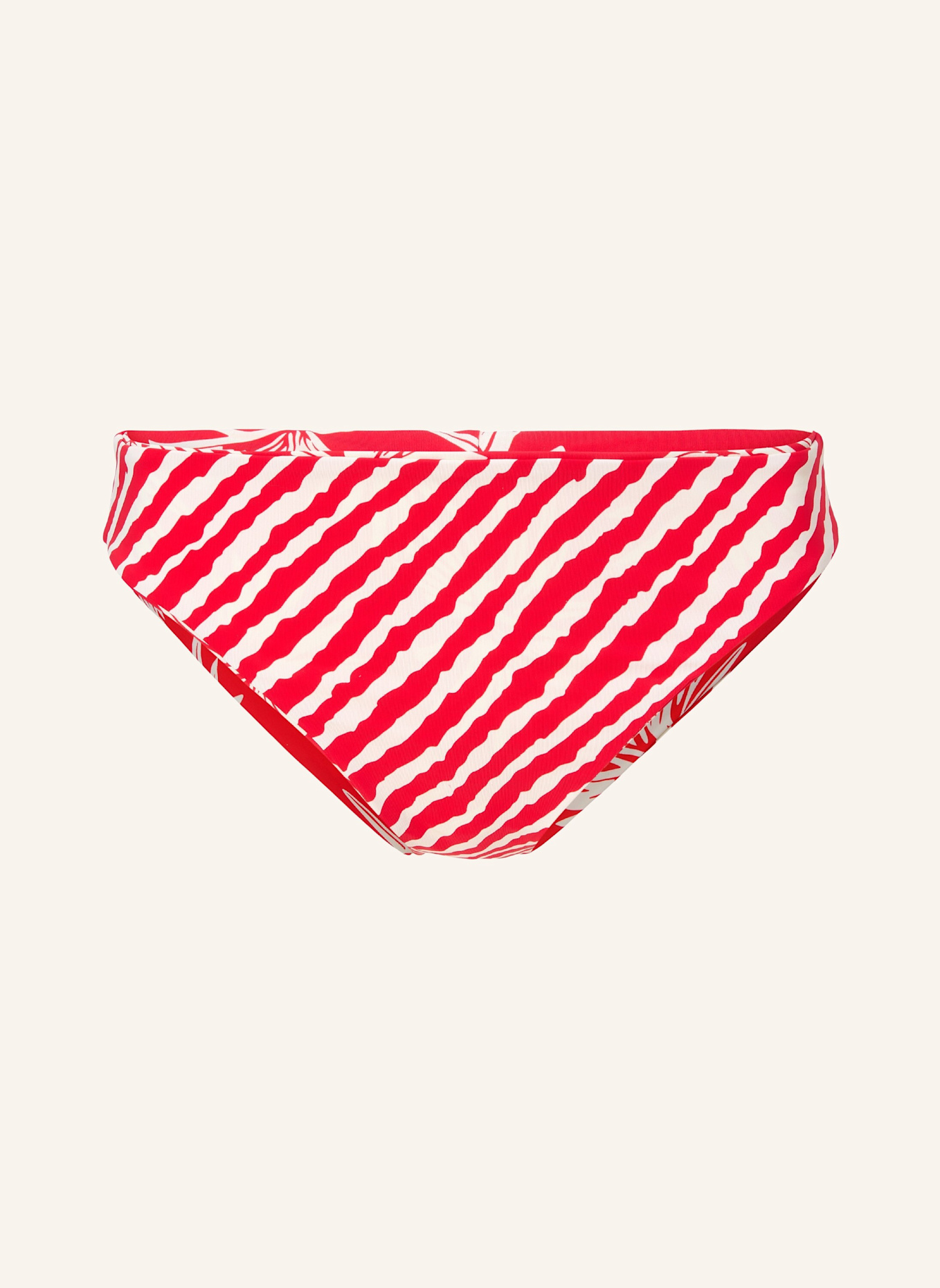 LINGADORE Bikini Slip: WEISS/ ROT