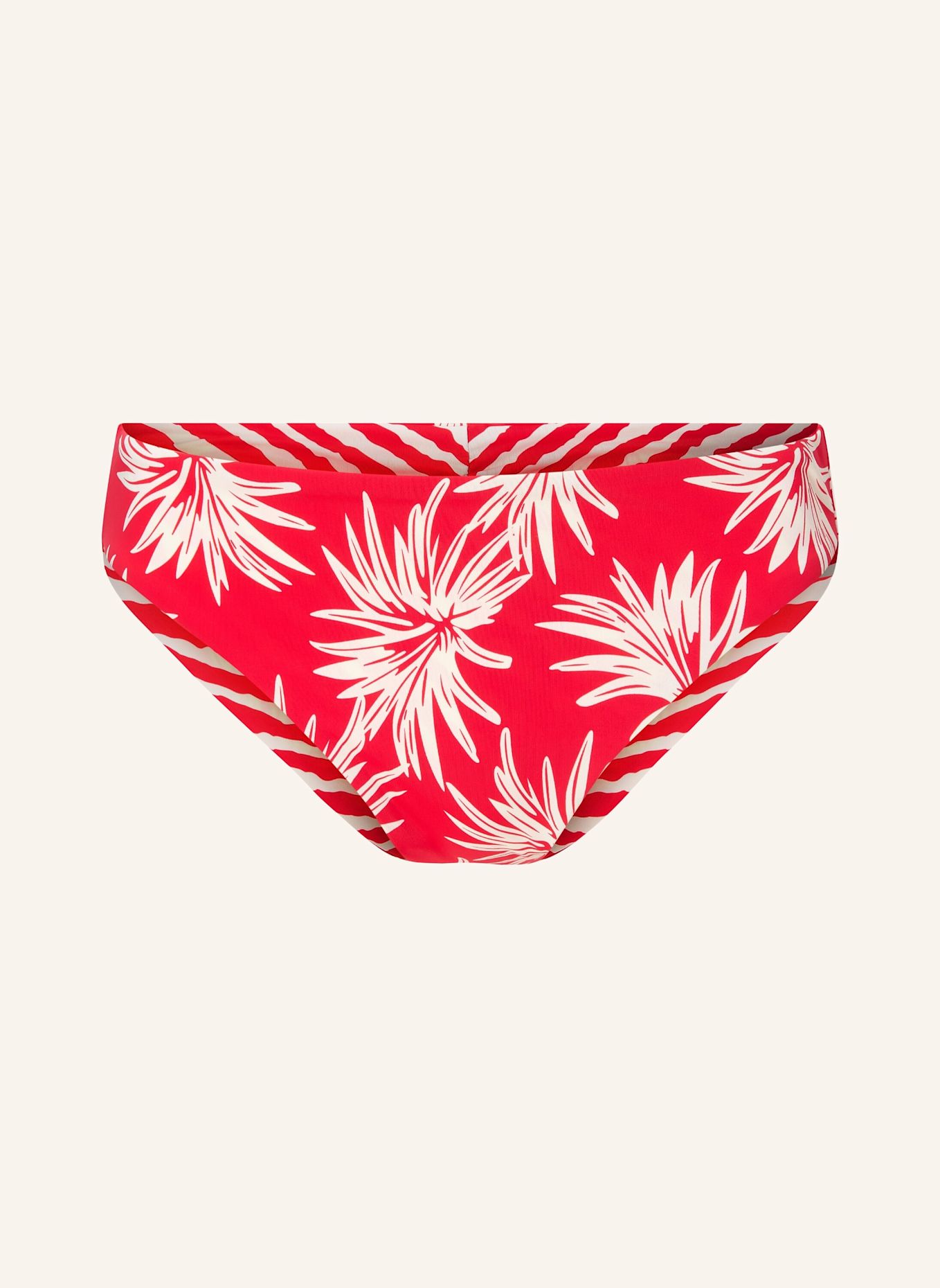 LINGADORE Bikini Slip: WEISS / ROT