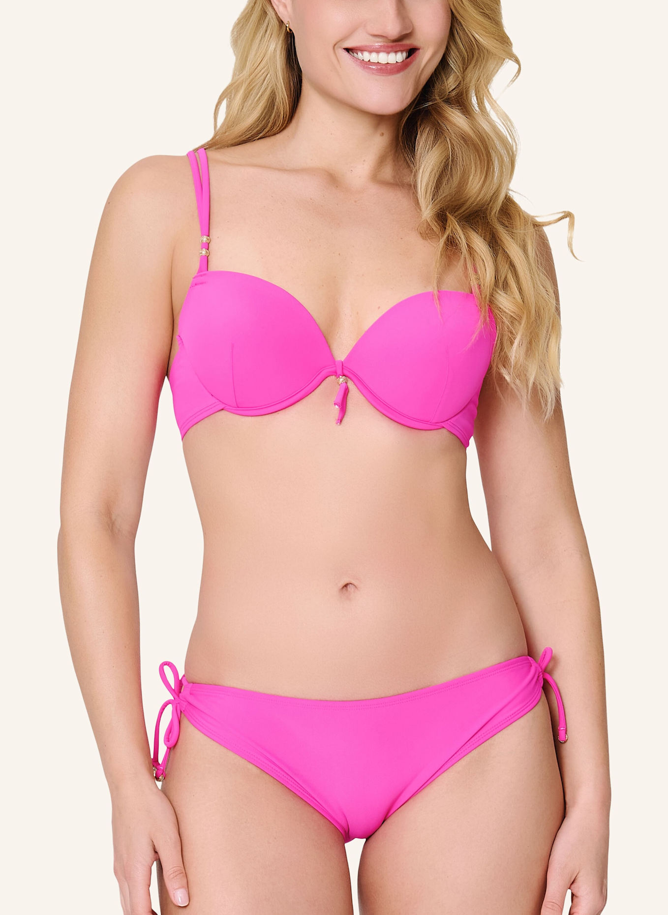 LINGADORE Halterneck bikiniset: PINK