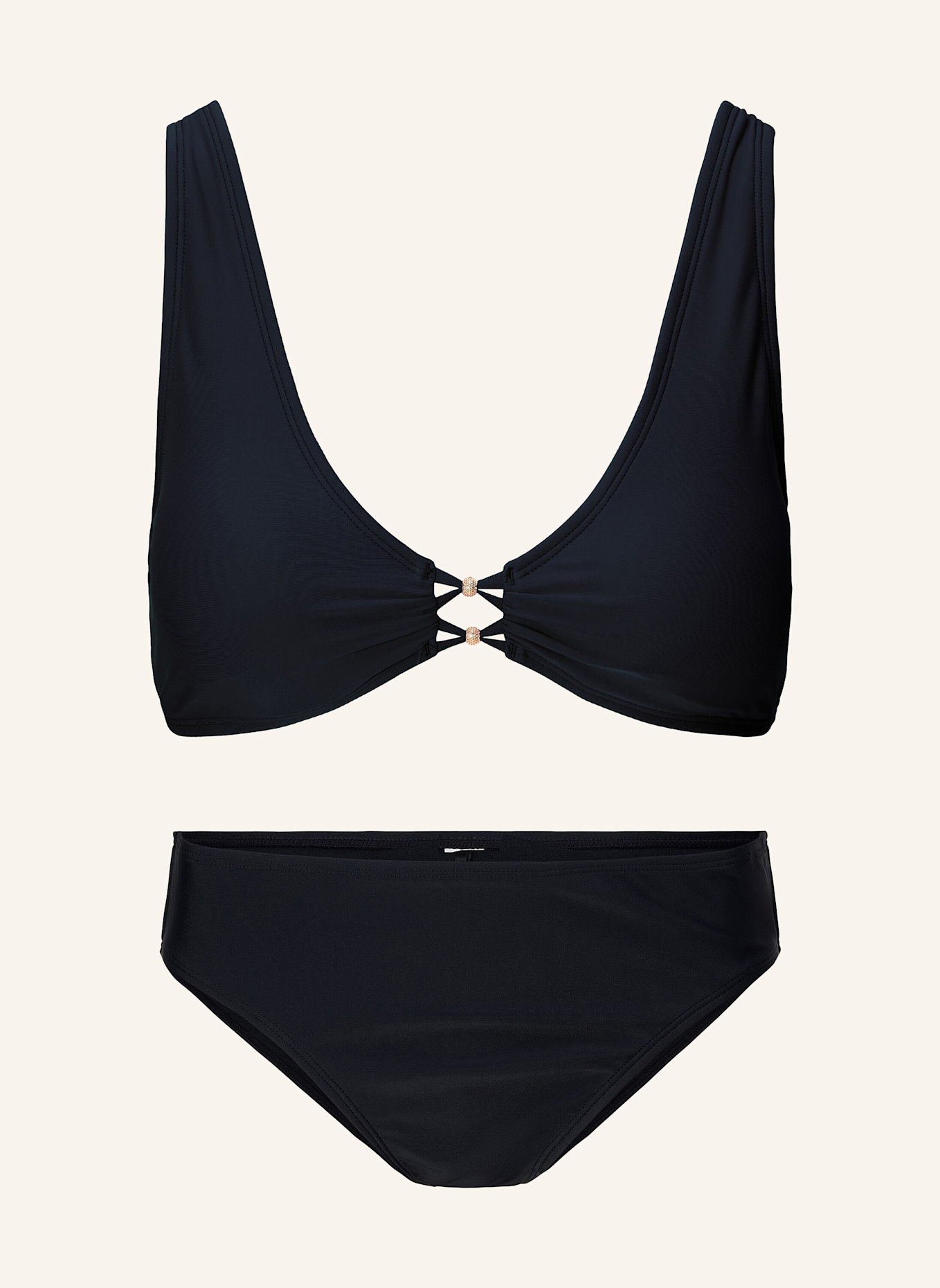 LINGADORE Bikiniset ohne Bügel: SCHWARZ