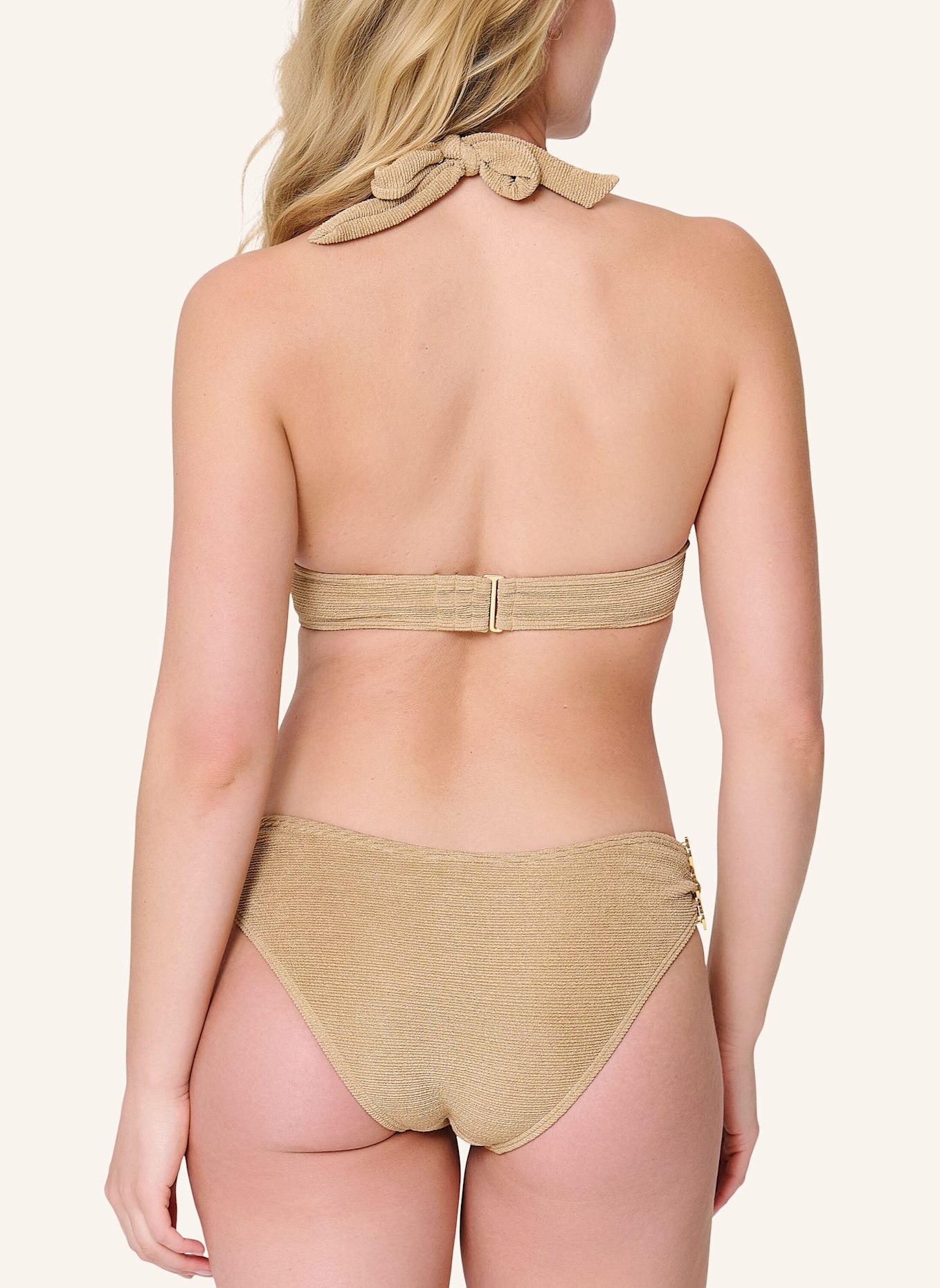 LINGADORE Triangle padded bikiniset: GOLD/ BEIGE