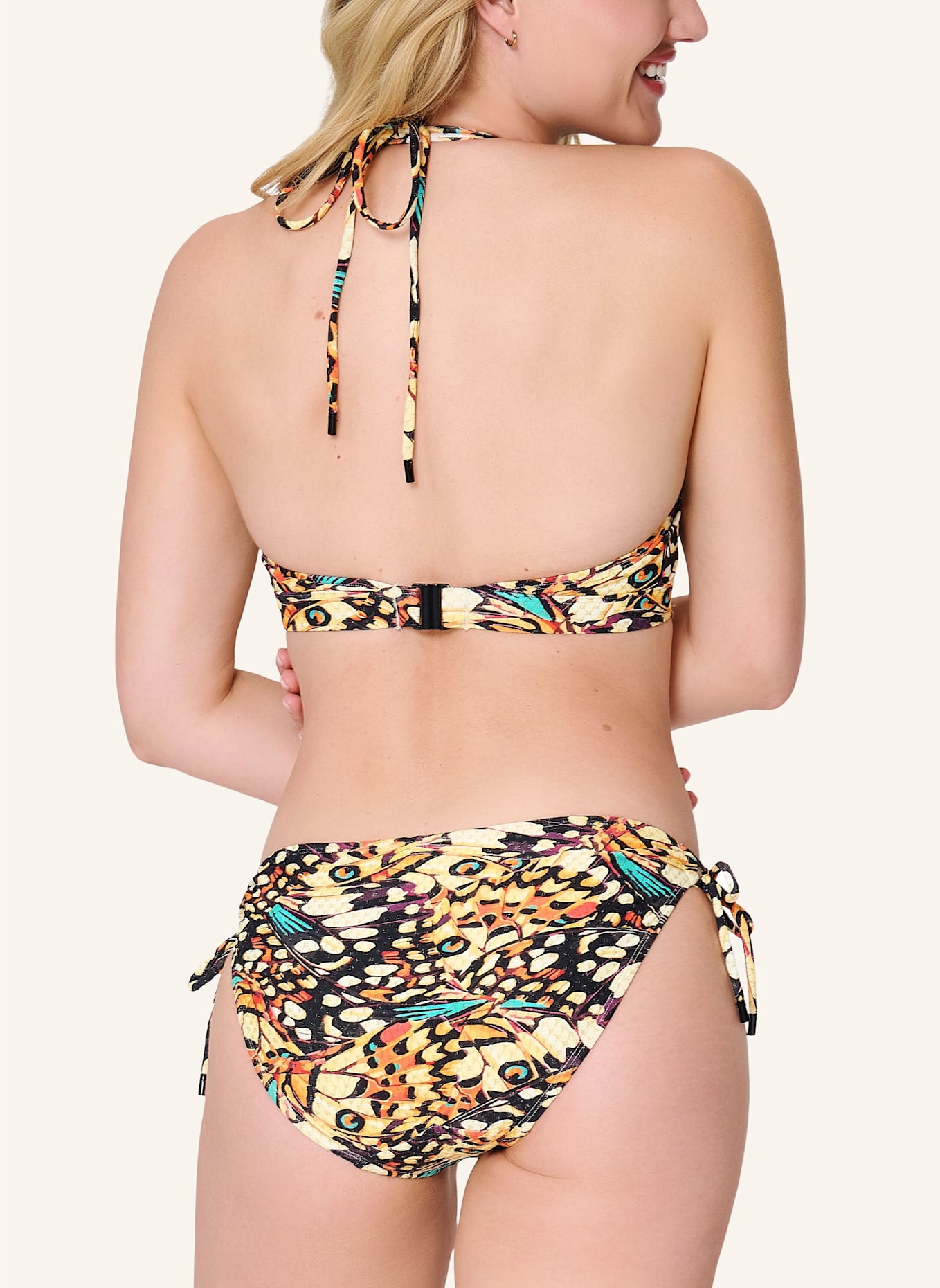 LINGADORE Triangel Bikini top: ORANGE/ SCHWARZ/ WEISS/ GELB/ TÜRKIS