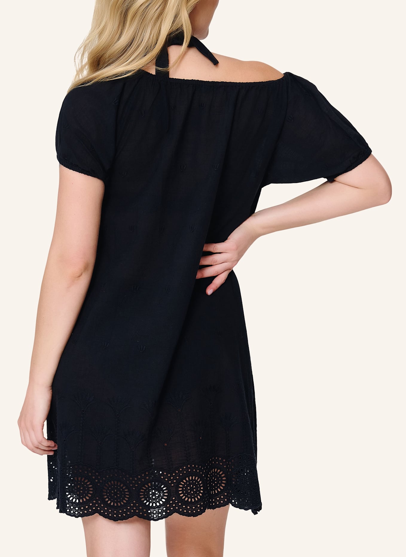 LINGADORE Tunik: SCHWARZ