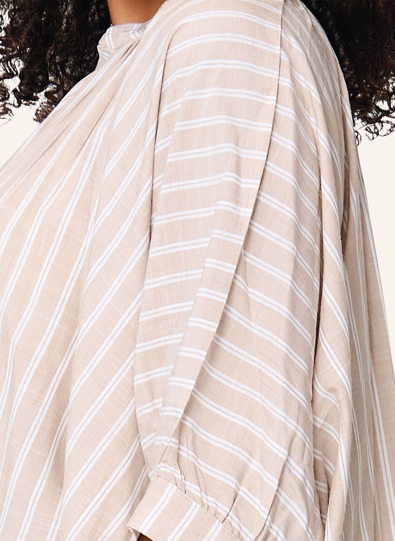 LINGADORE Tunik: BEIGE/ WEISS/ TAUPE