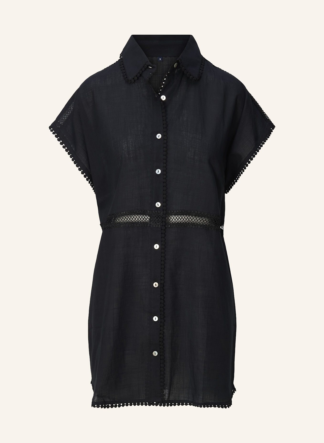 LINGADORE Tunik: SCHWARZ