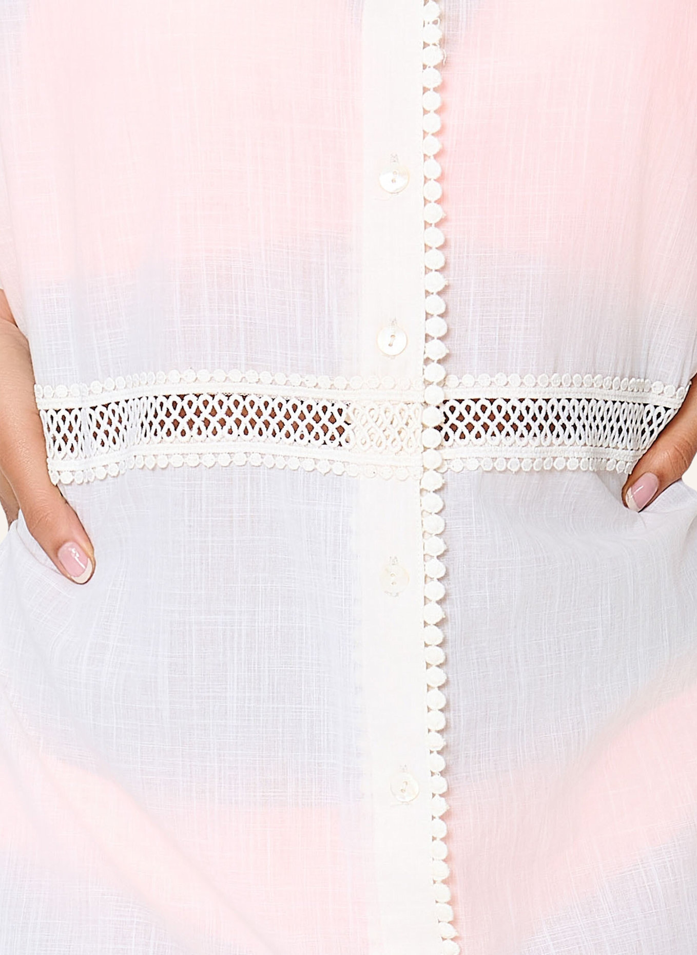 LINGADORE Tunik: WEISS