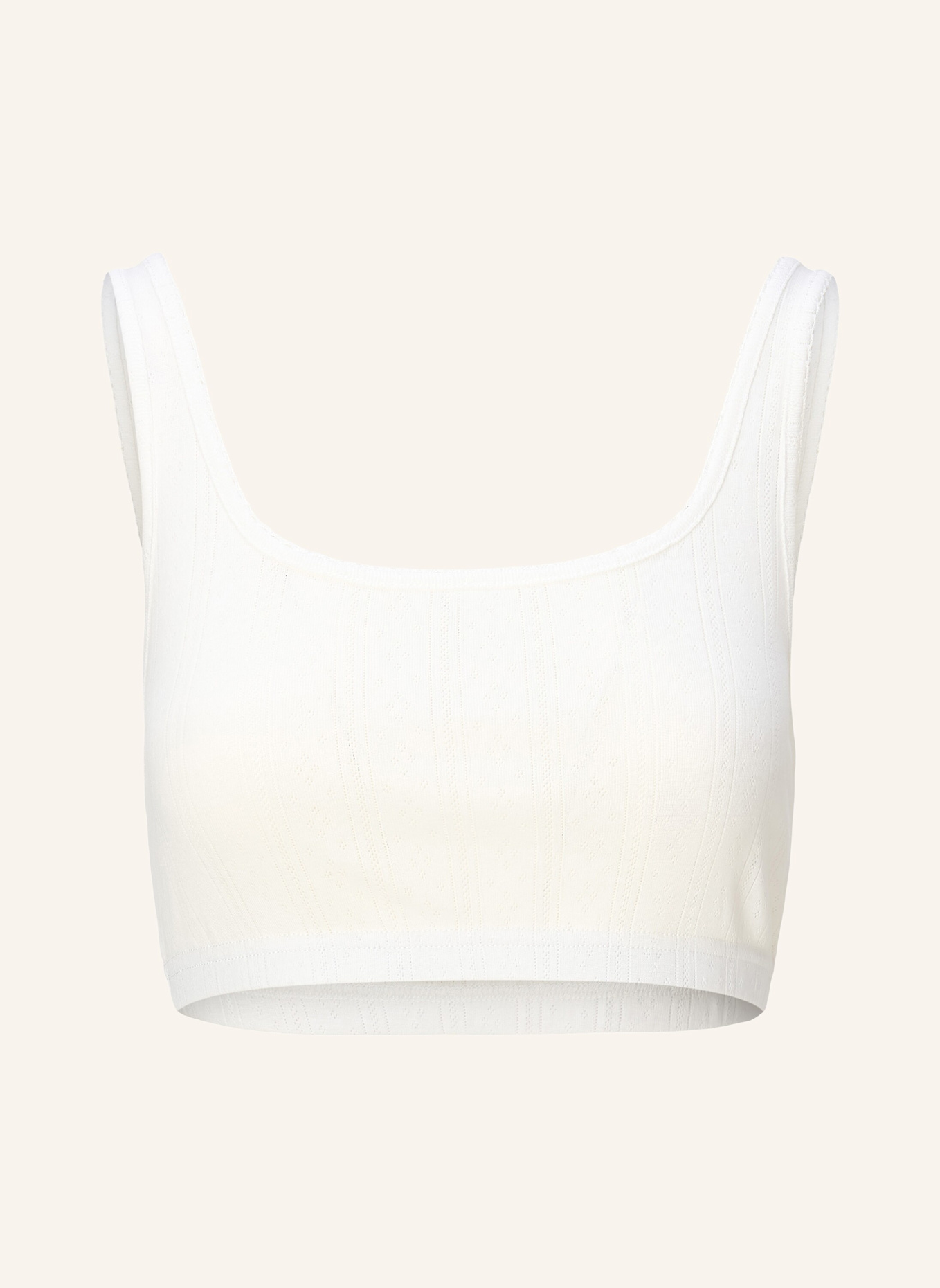 LINGADORE Bralette: WEISS