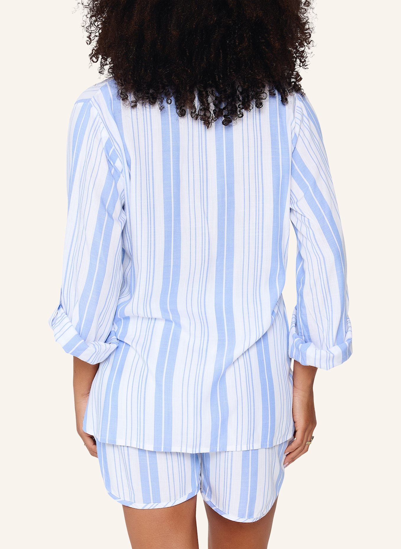 LINGADORE Shortama set: BLAU/ WEISS