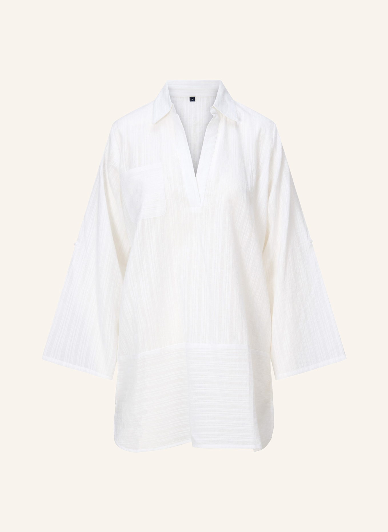 LINGADORE Pyjama Kleid: WEISS