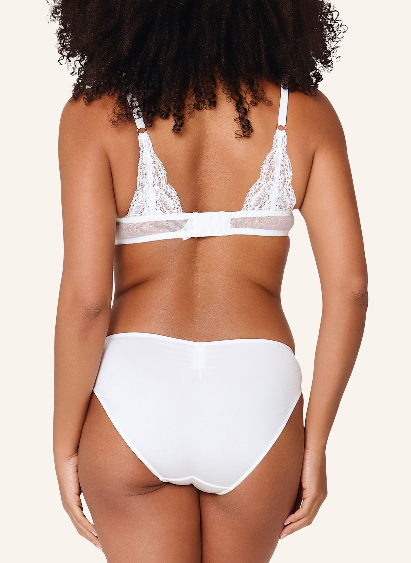 LINGADORE T-shirt BH: WEISS