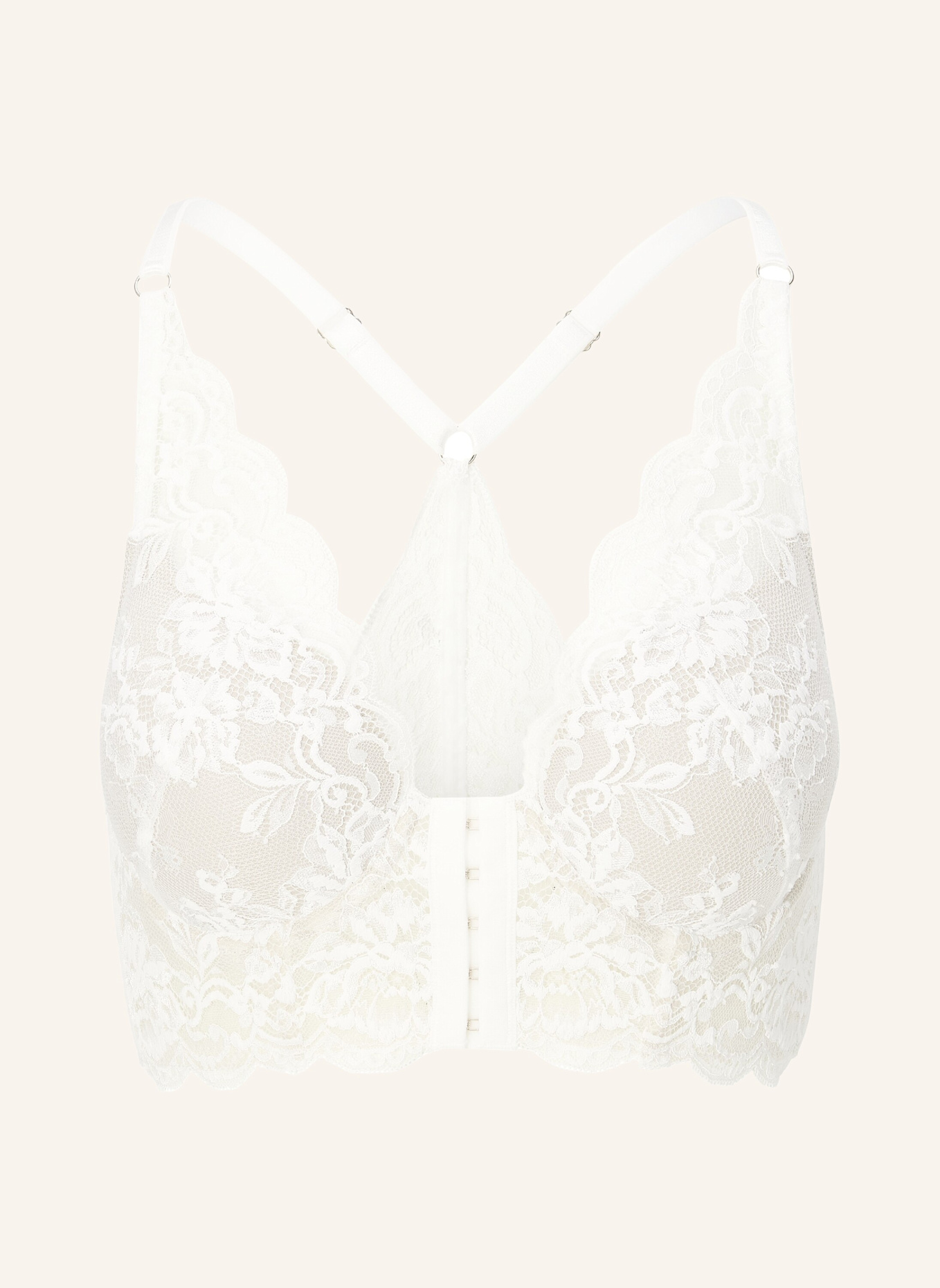 LINGADORE Bustier: WEISS