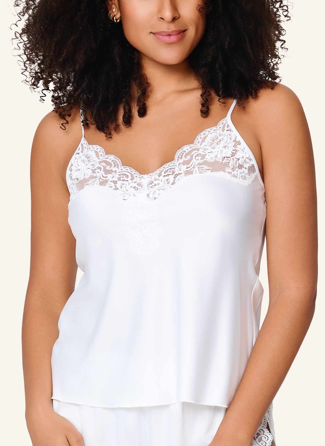 LINGADORE Spaghetti Top: WEISS